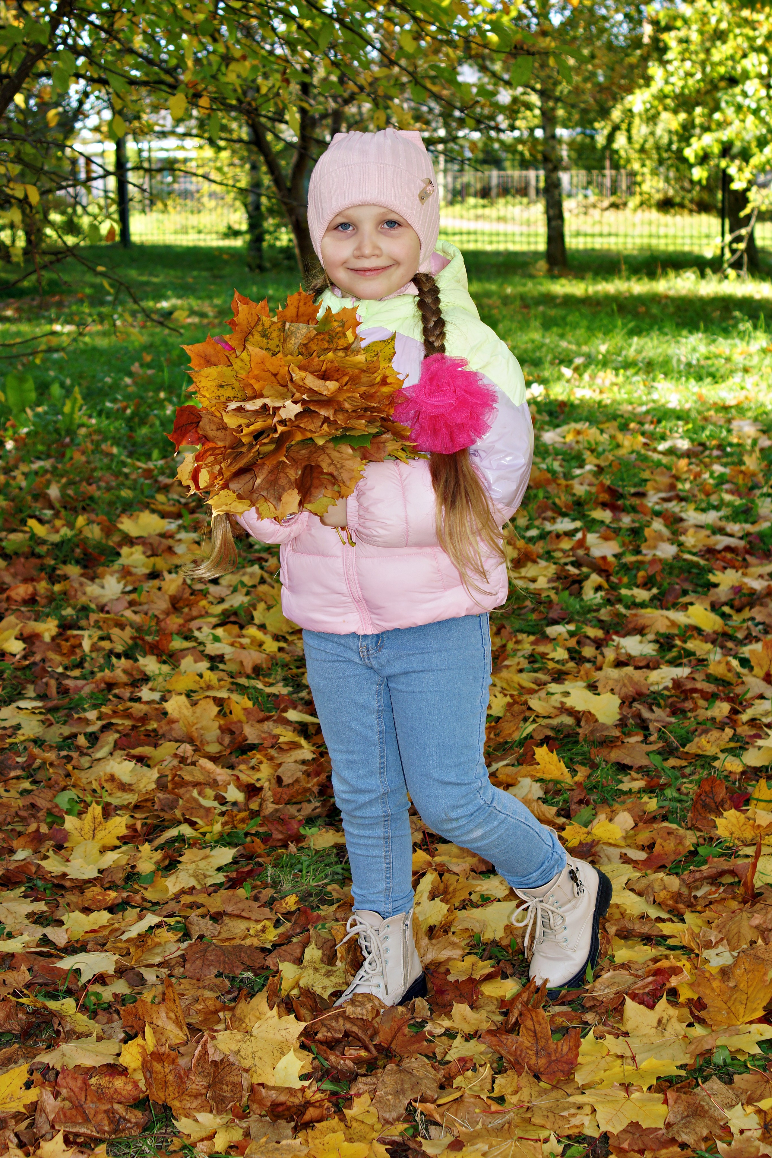 Осенняя фотосессия в детском саду г. Йошкар-Ола