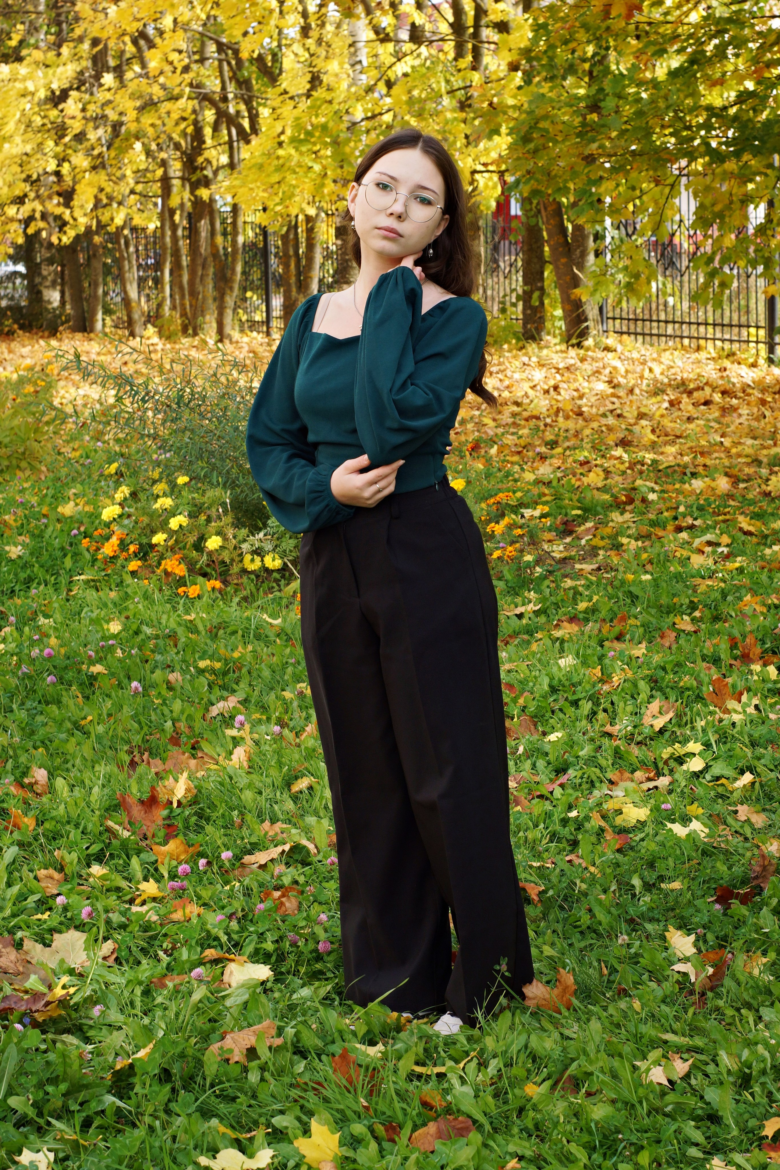 Осенняя фотосессия в школе г. Йошкар-Ола