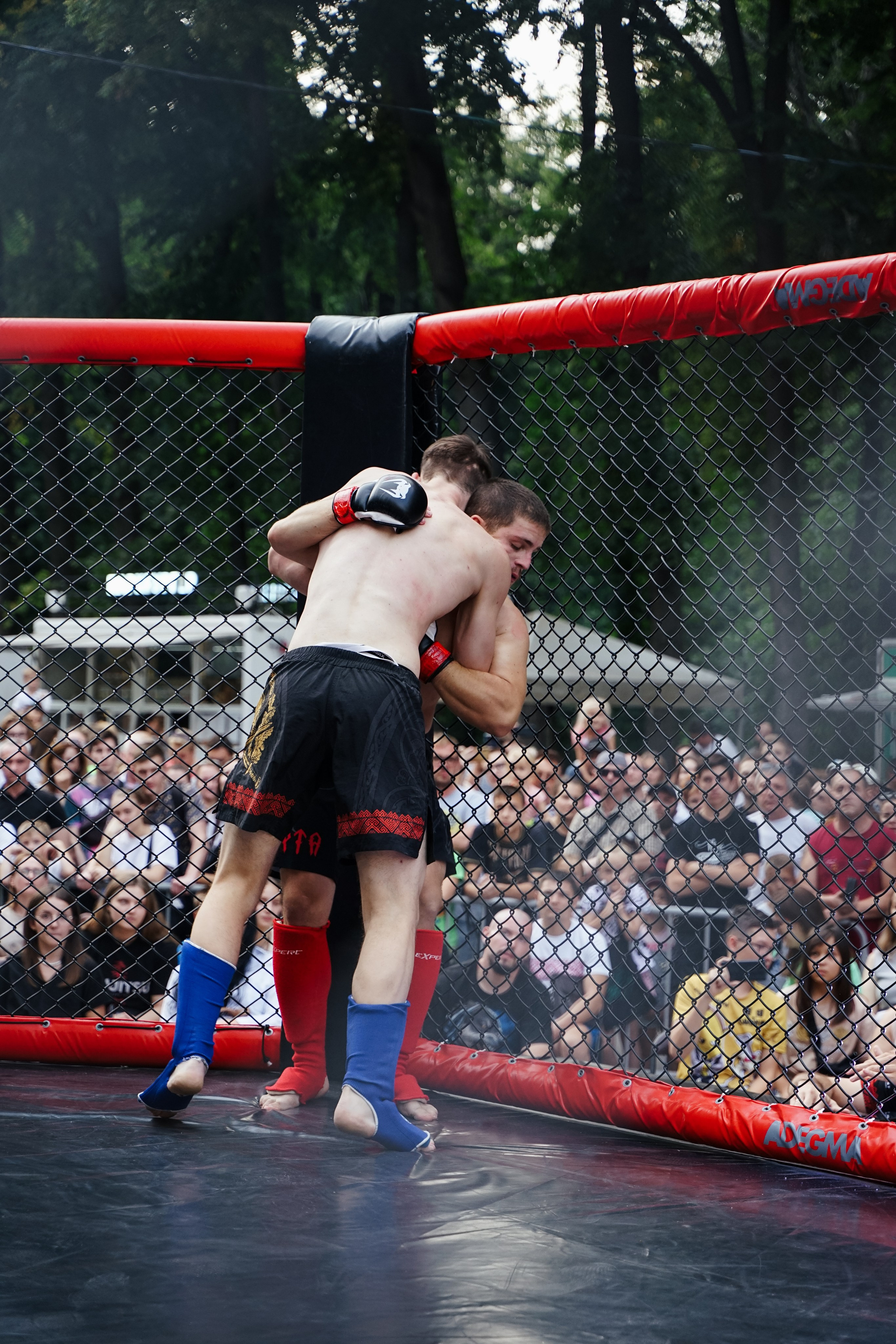 Вечер боев в ЦПКиО. Фотограф Надежда Погребняк | Рязань | Москва