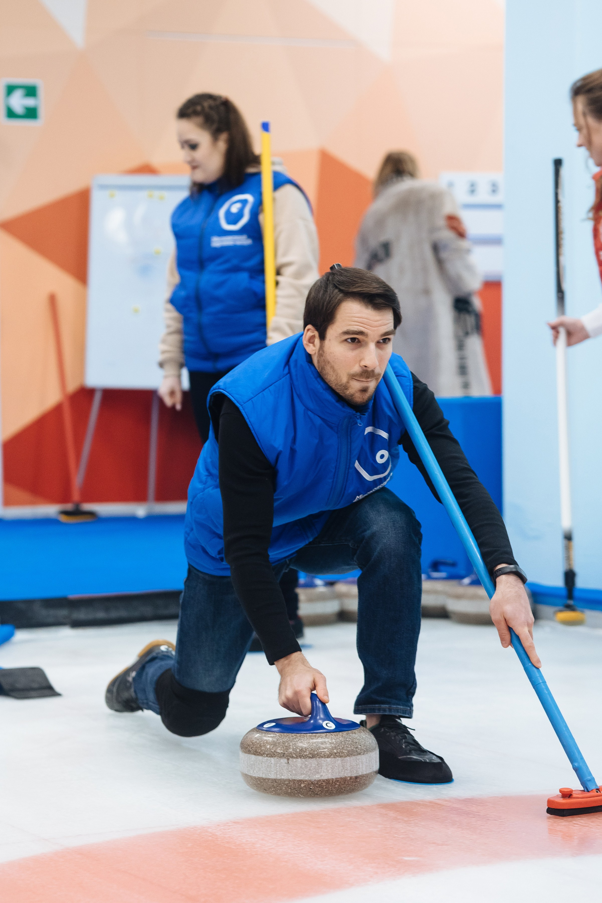 Корпоратив в кёрлинге. Свадебный и семейный фотограф Екатерина Иванова