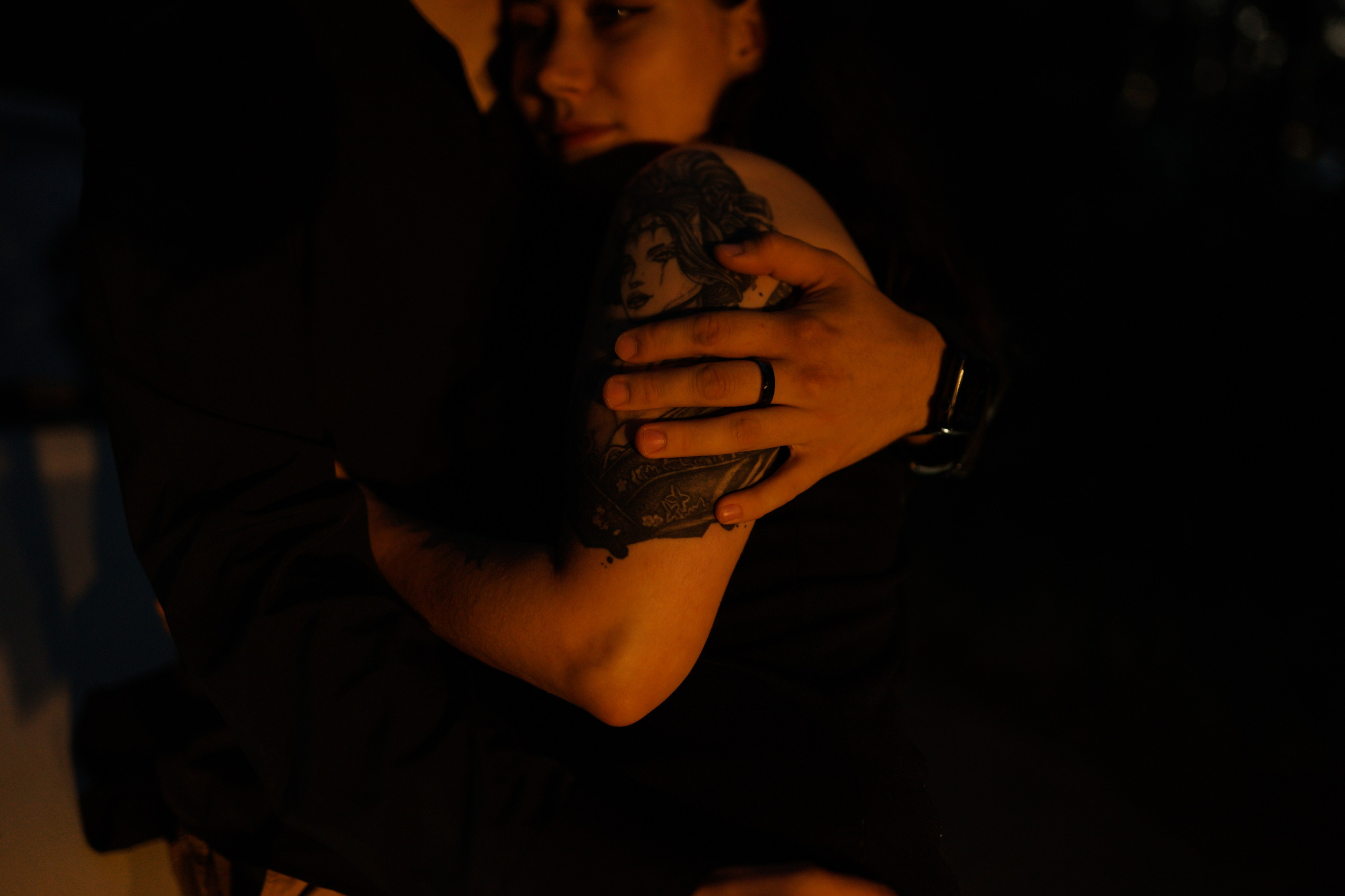 Поздний закат