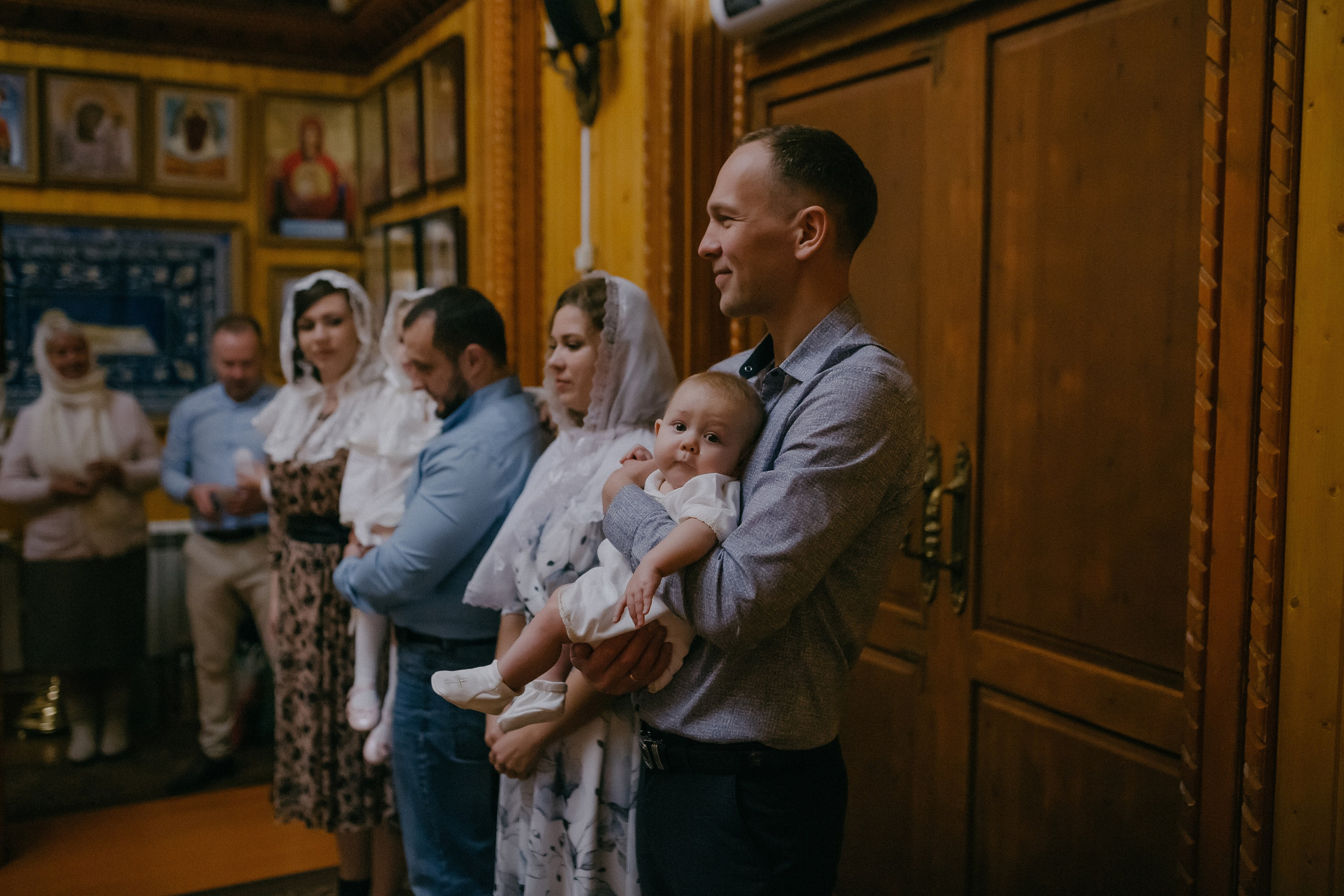 Крещение Таисии и Льва. Храм в честь Святителя Николая. п.Белый Яр. Семейный фотограф в Сургуте