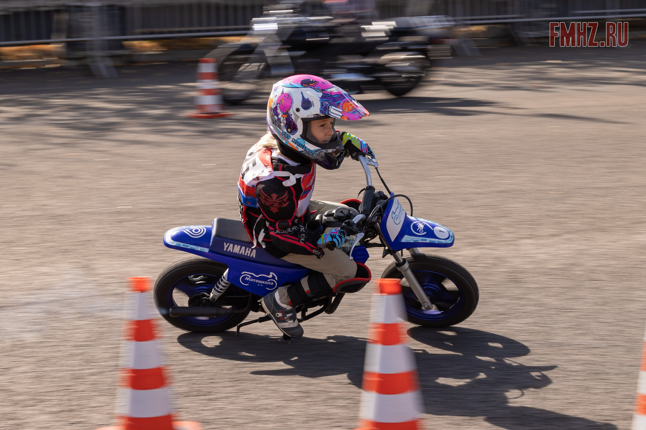 Соревнования по мотоджимхане на площадке Мосгортранс 15.09.2024. Фотограф Владимир Охрименко
