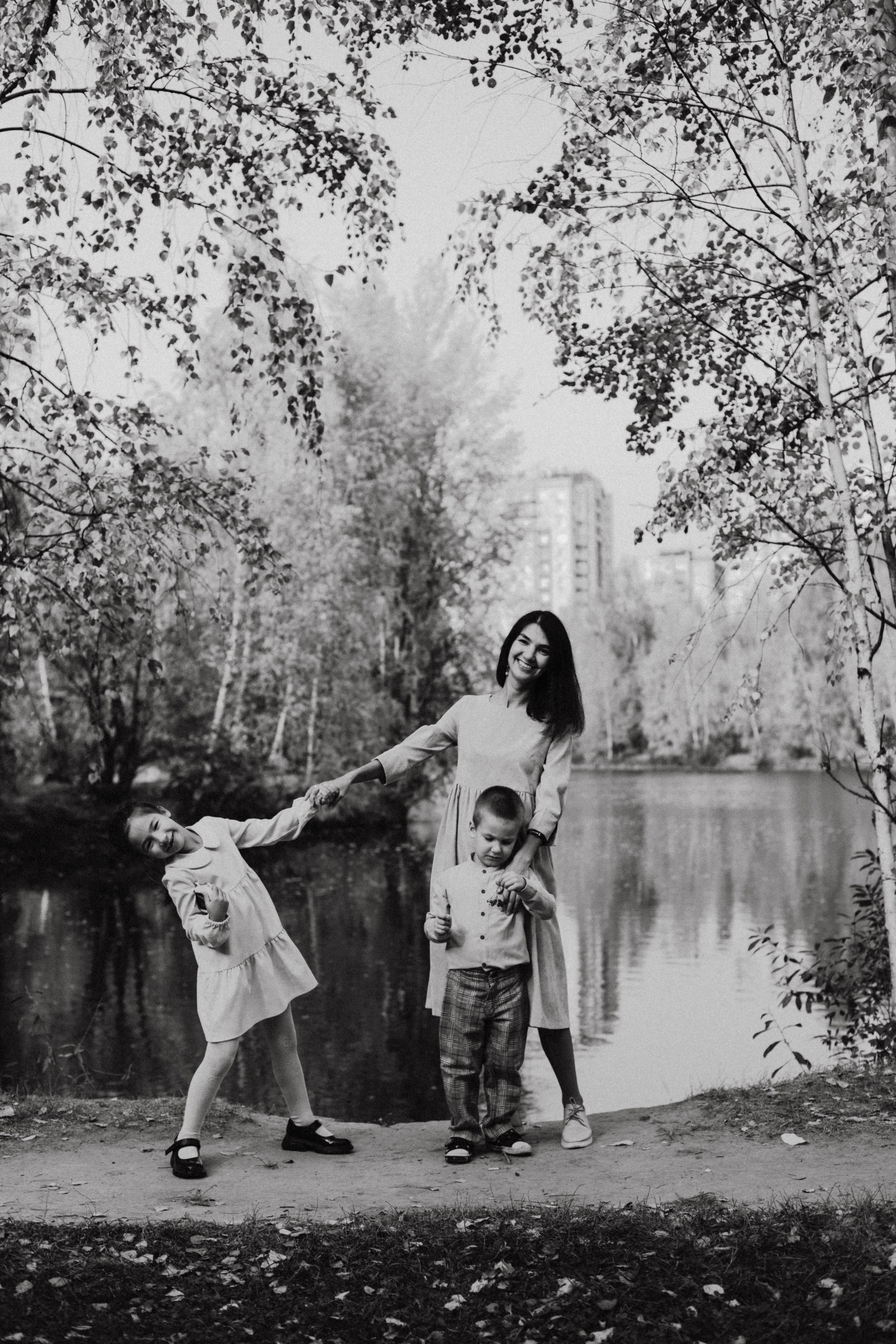 Земснаряд осенний. Фотограф в Нижнем Новгороде