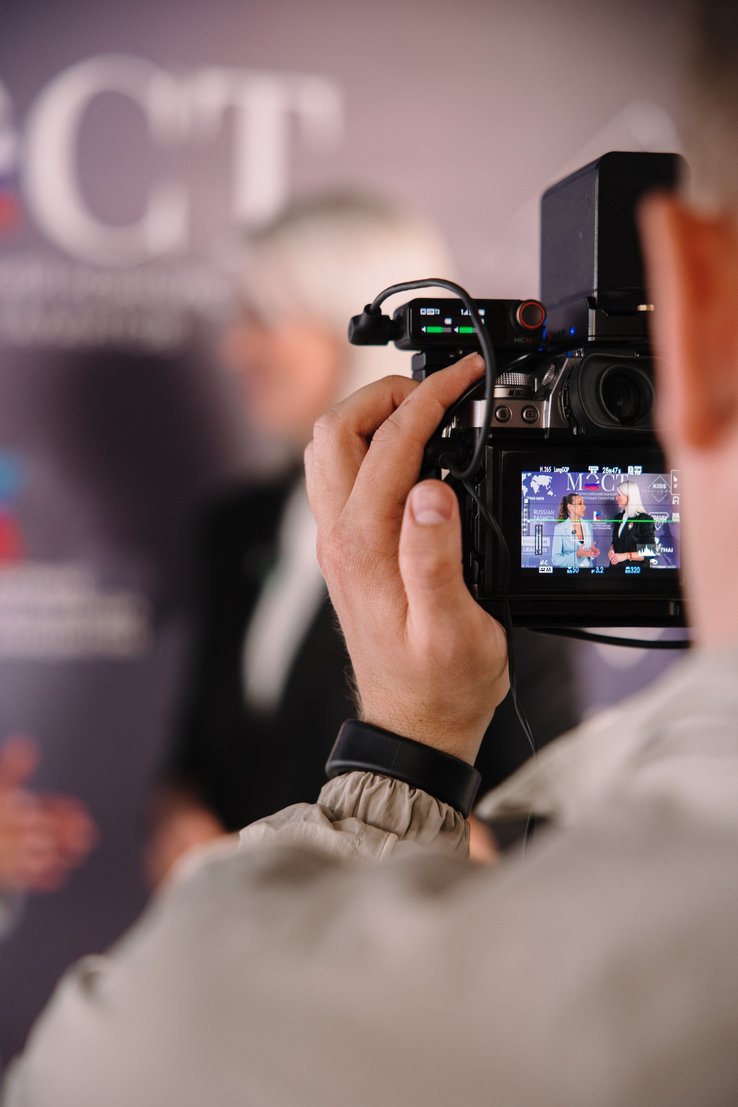 Пресс-конференция Всероссийского конкурса молодых талантов «МОСТ». Контент фотограф в Москве и области Елена Кулакова