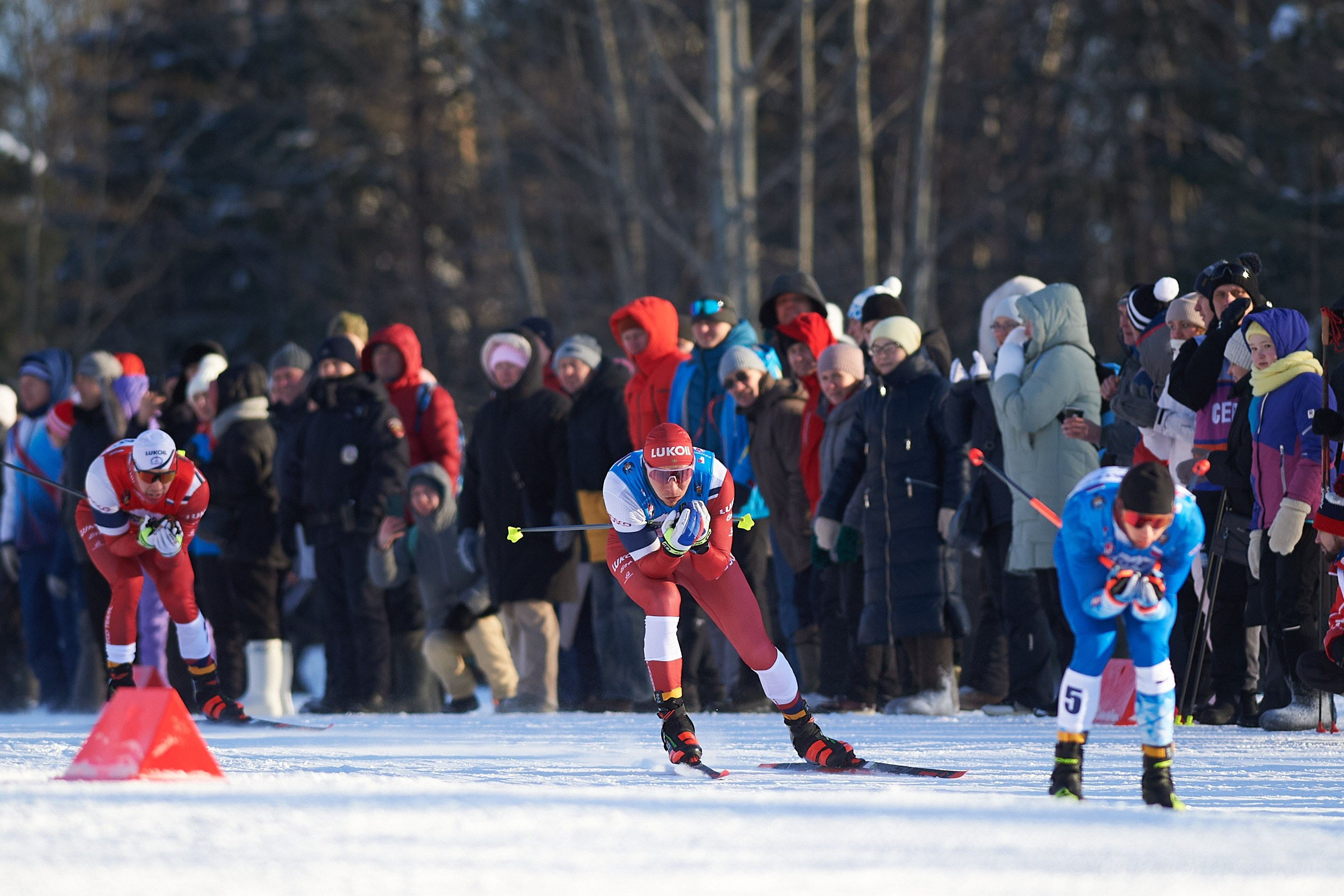 VI этап ФосАгро Кубка России по лыжным гонкам. Спринт. Ижевск 25.01.2025. Спортивный репортажный фотограф в Ижевске Сергей Мерзляков
