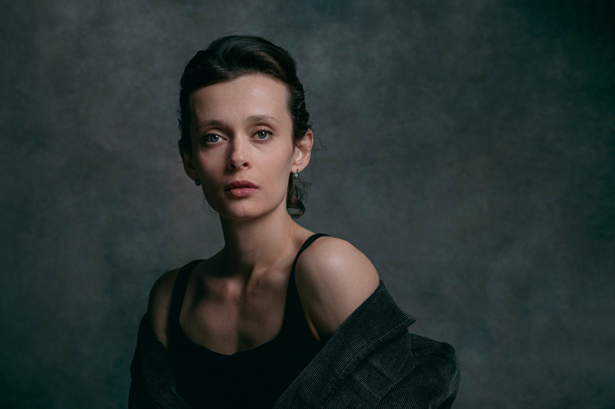 Студийная съемка для актрисы Кристины Каковкиной. Портретный фотограф в Москве Ковалева Валентина