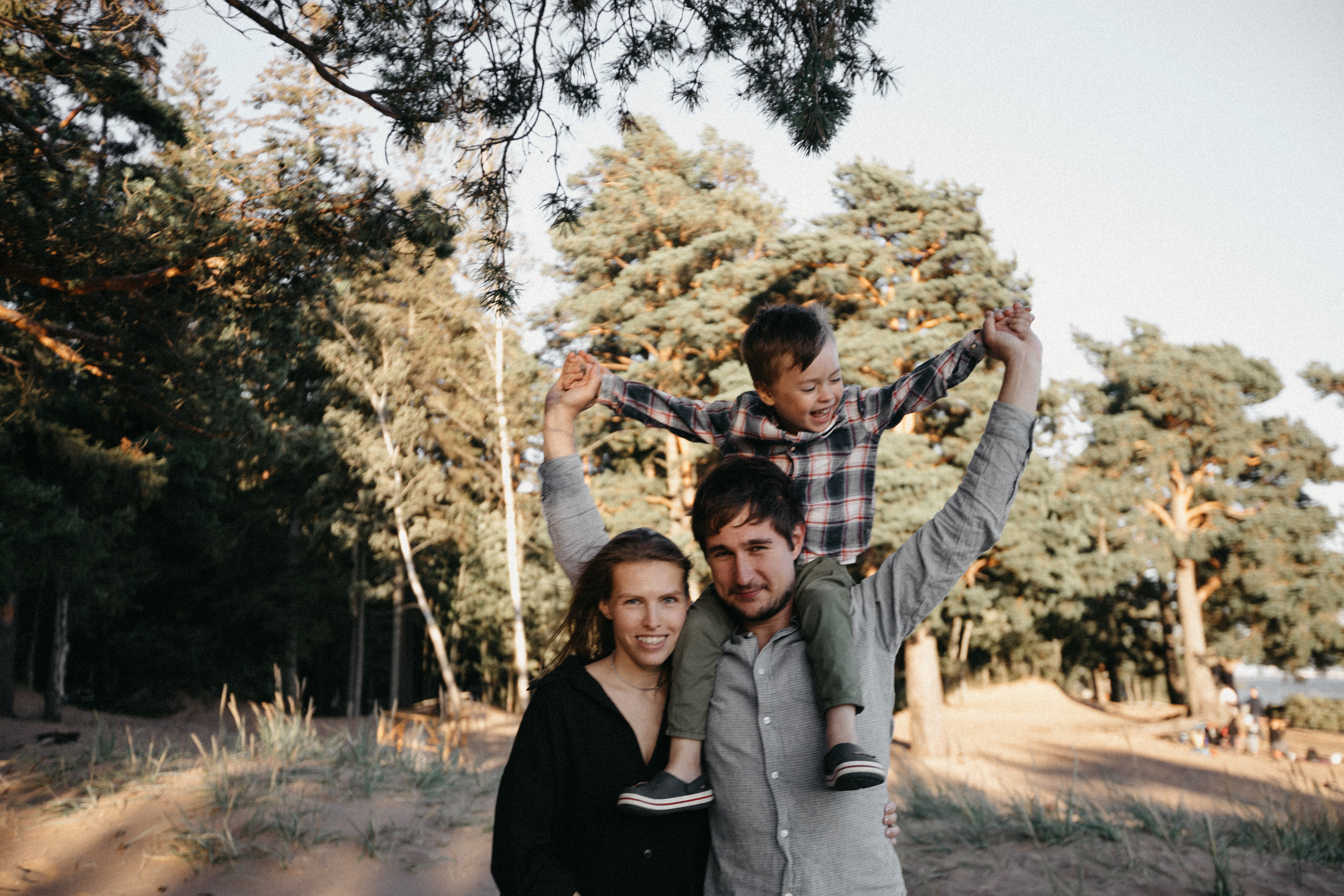 Федя, Надя, Женя. Свадебный фотограф Таня Караисаева