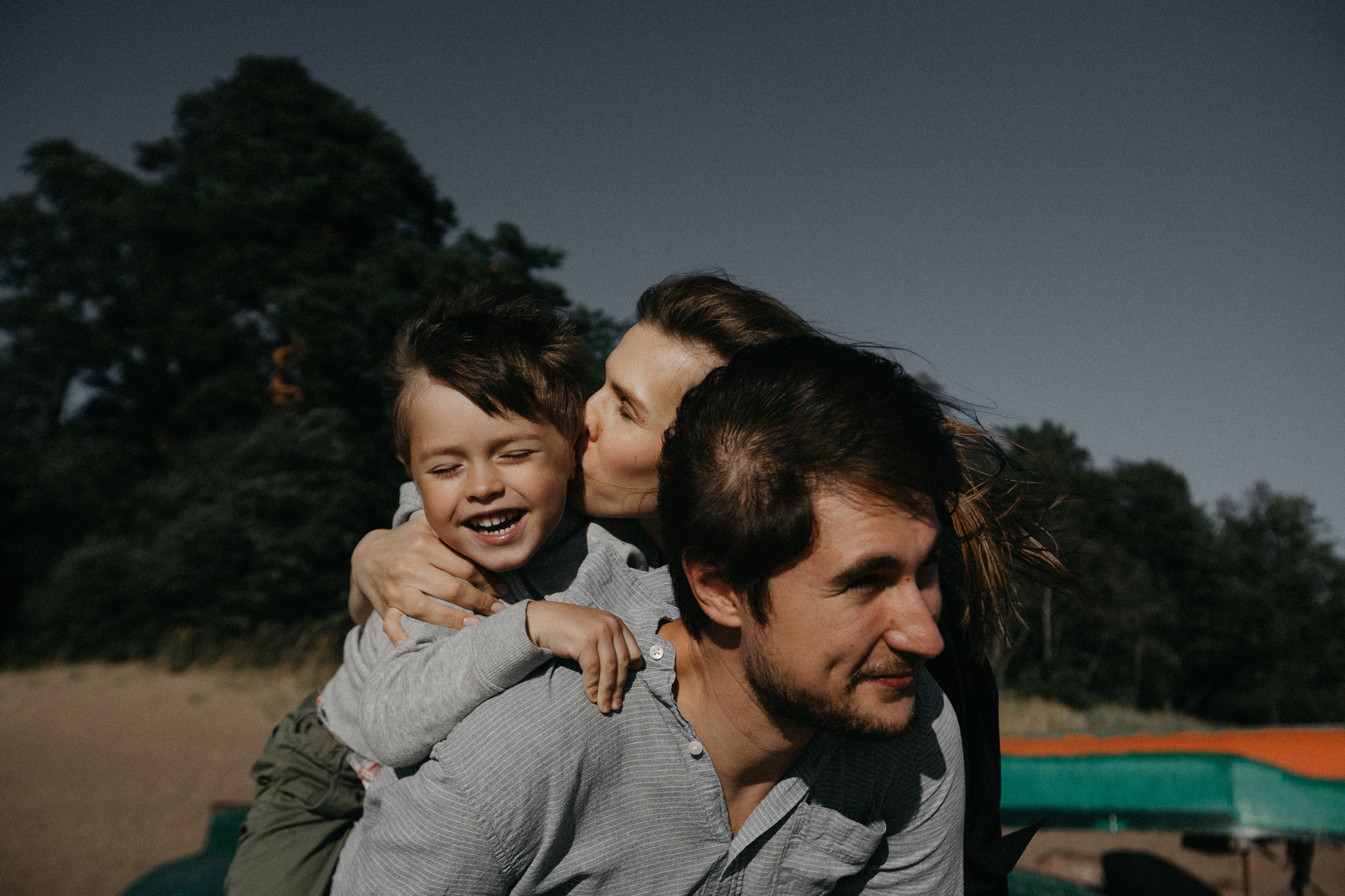 Федя, Надя, Женя. Свадебный фотограф Таня Караисаева