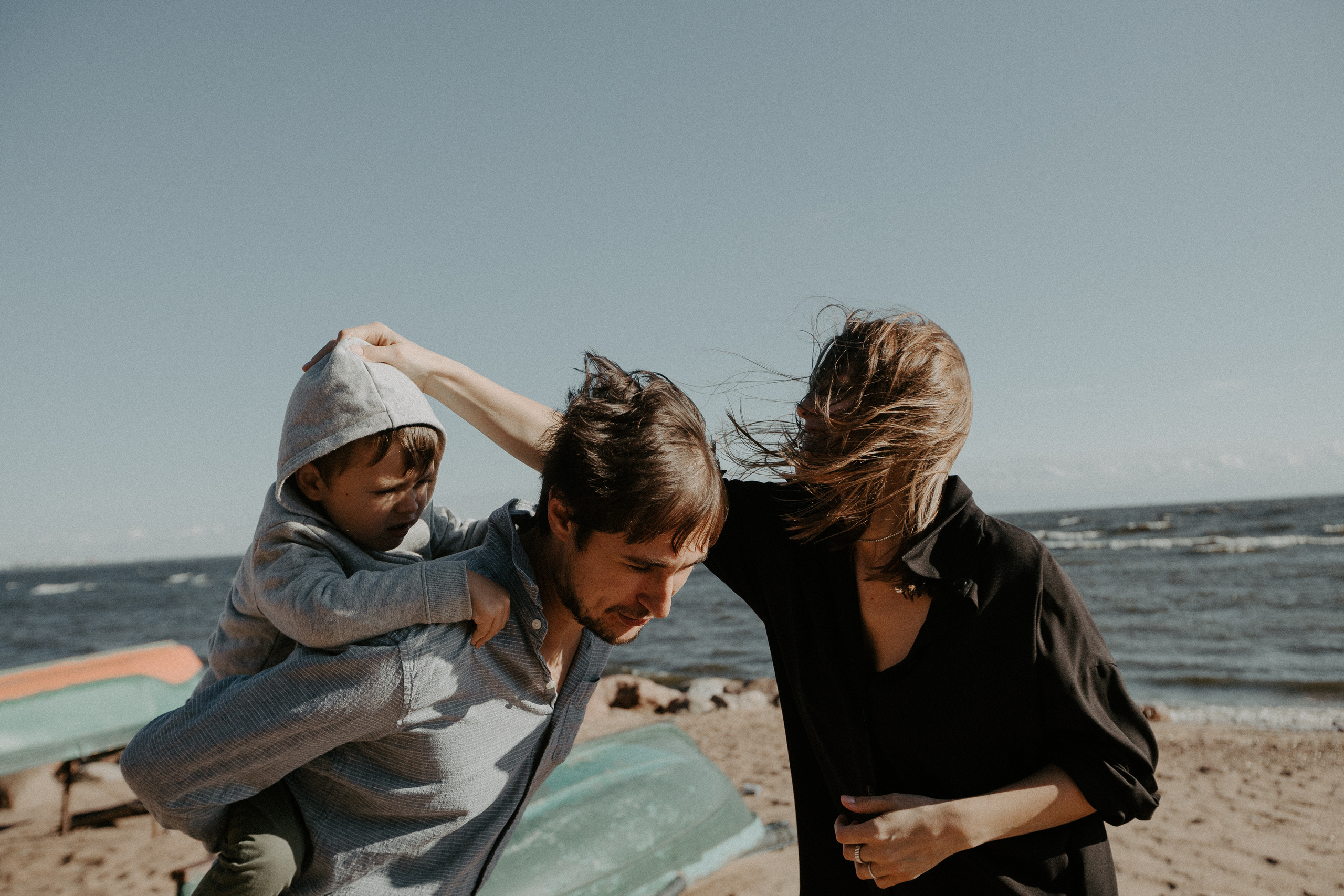 Федя, Надя, Женя. Свадебный фотограф Таня Караисаева