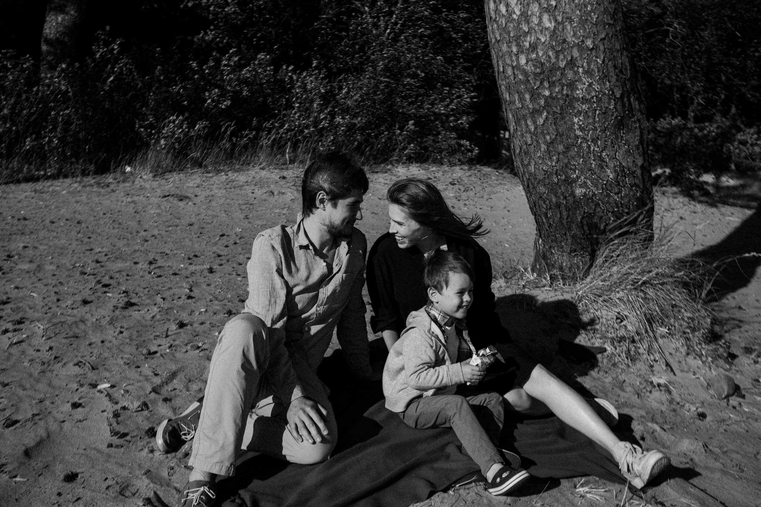 Федя, Надя, Женя. Свадебный фотограф Таня Караисаева