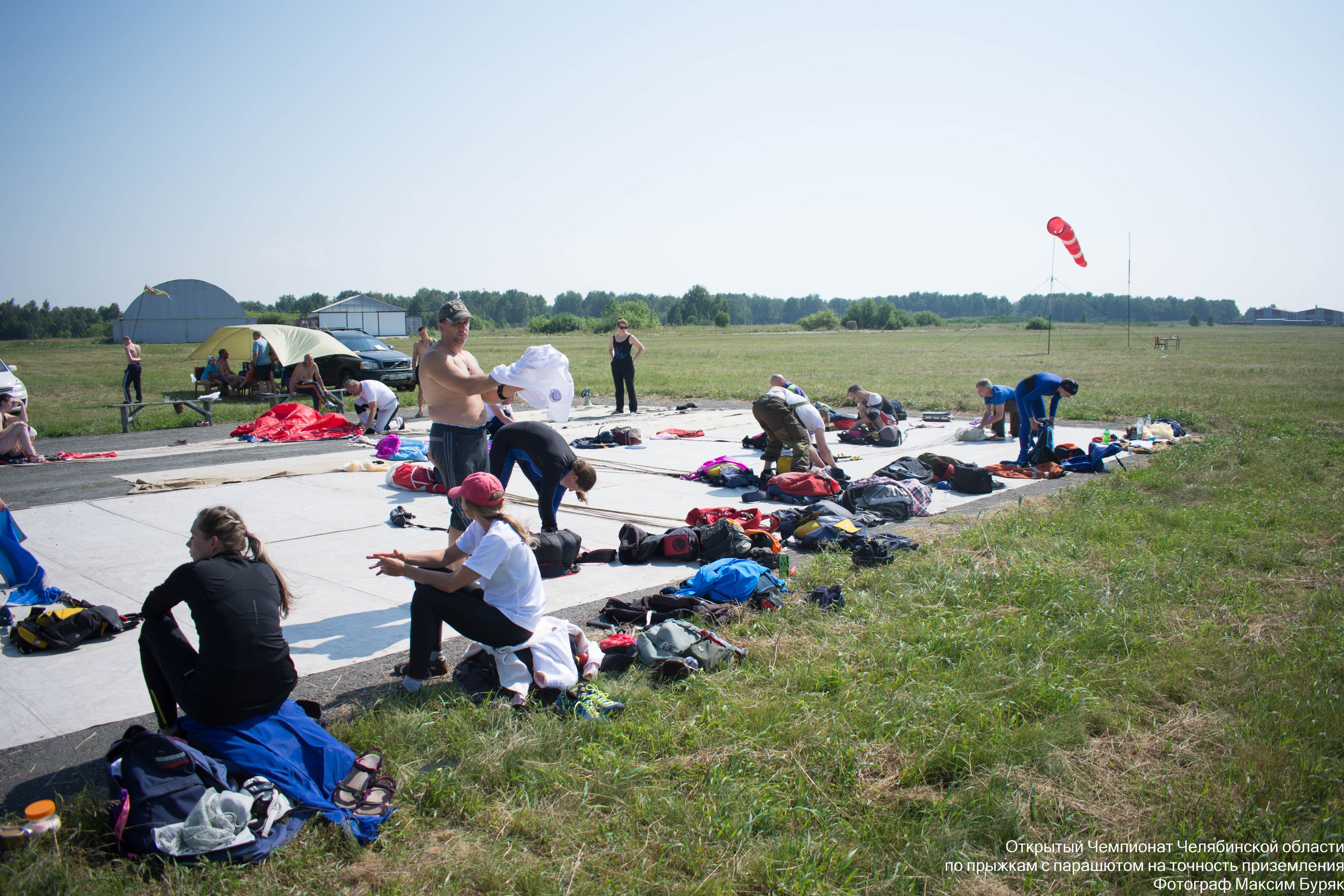 Парашютный спорт. Фотограф Максим Буряк