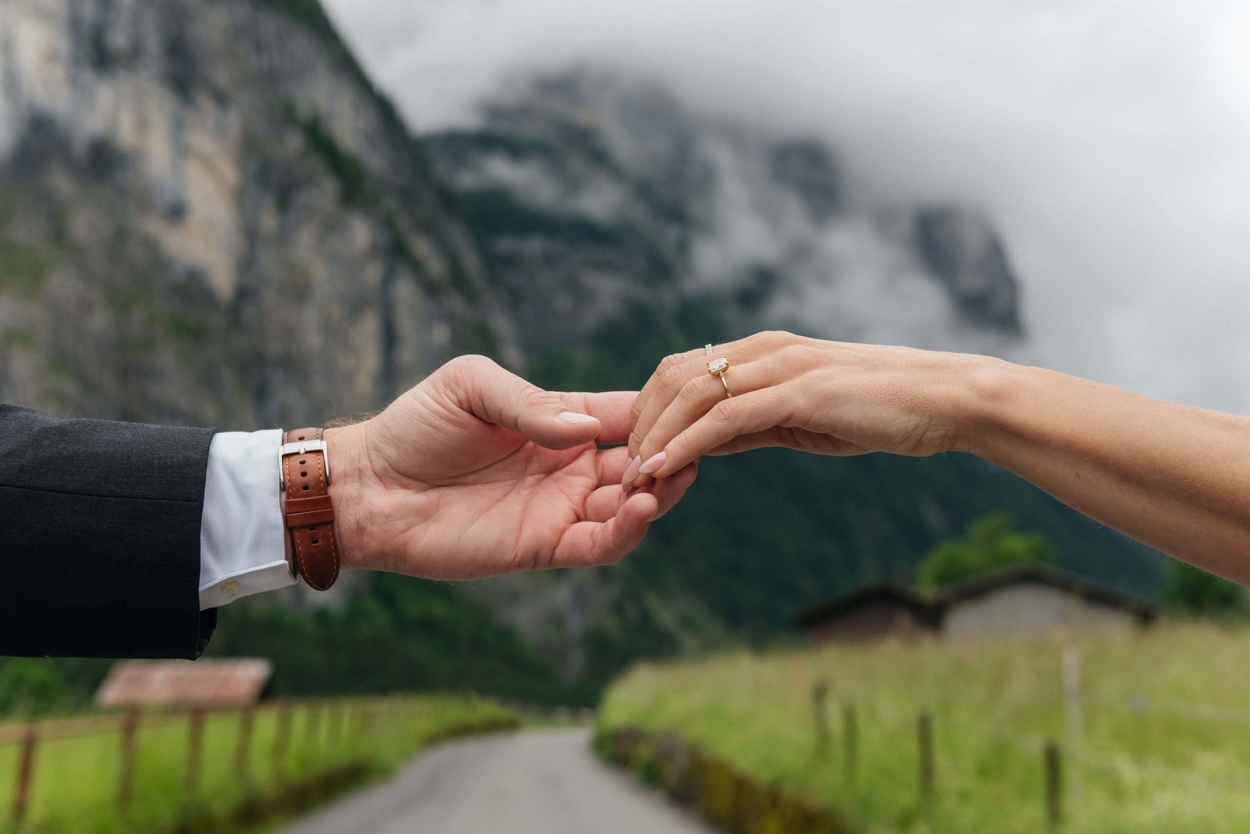 Mary & Danny (Lautebrunnen, Suisse). Photographe en Suisse et en Europe Anna Alekseenko