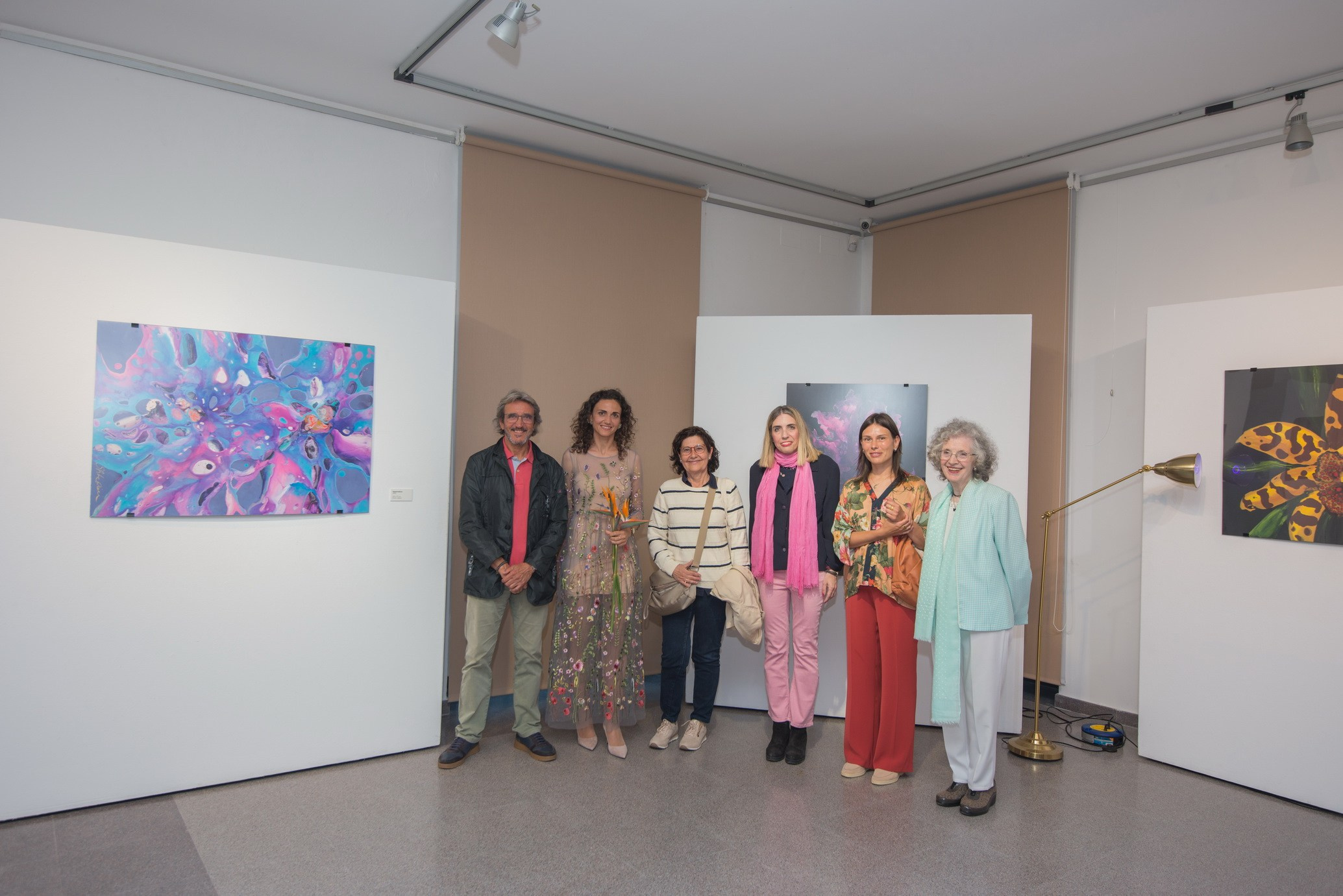 Abstract Art Exhibition. Photographer Aleksandr Rybintsev