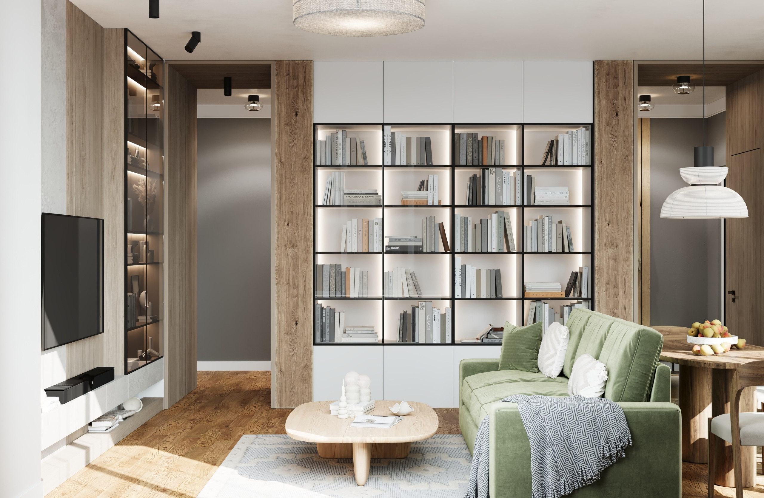 ЖК Наследие 92 м². Заказать 3d визуализацию интерьеров — Дарья Веденёва