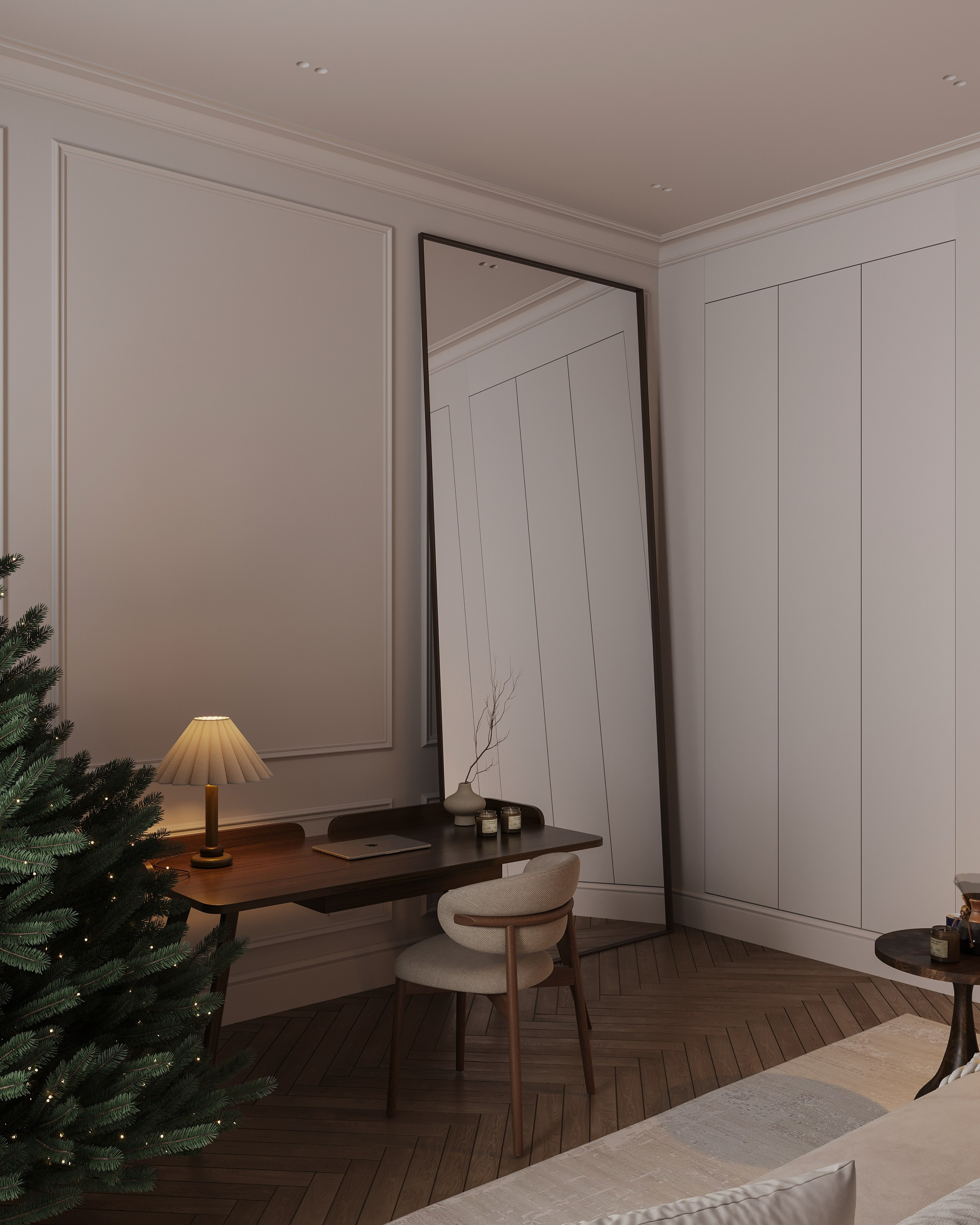 Новогодняя гостинная. 3D визуализатор