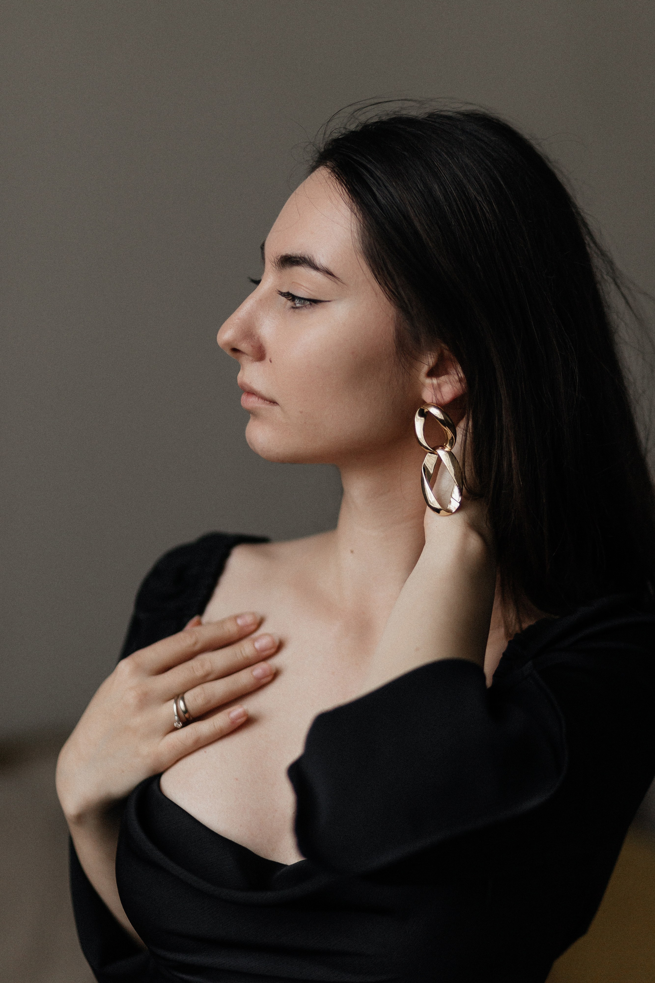 Девушка в черном платье — Лана. Свадебный фотограф в Нижнем Новгороде Генеральская Ира