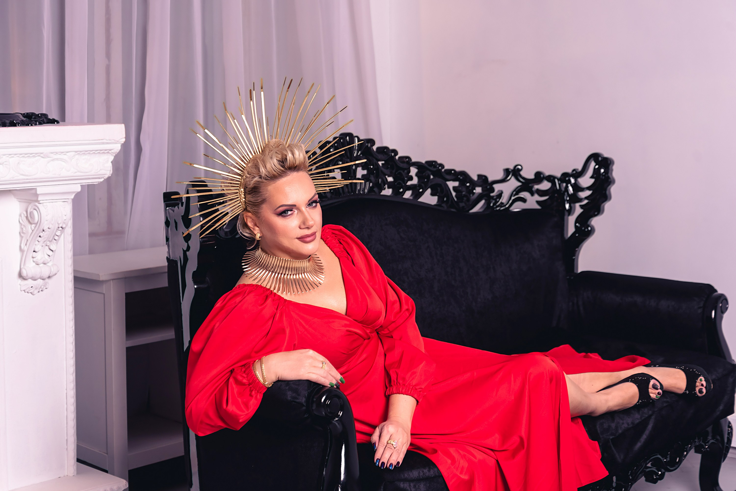 ЛЕДИ GАдалка. Фотограф Тула творческие фотосессии недорого Ольга Ромашина