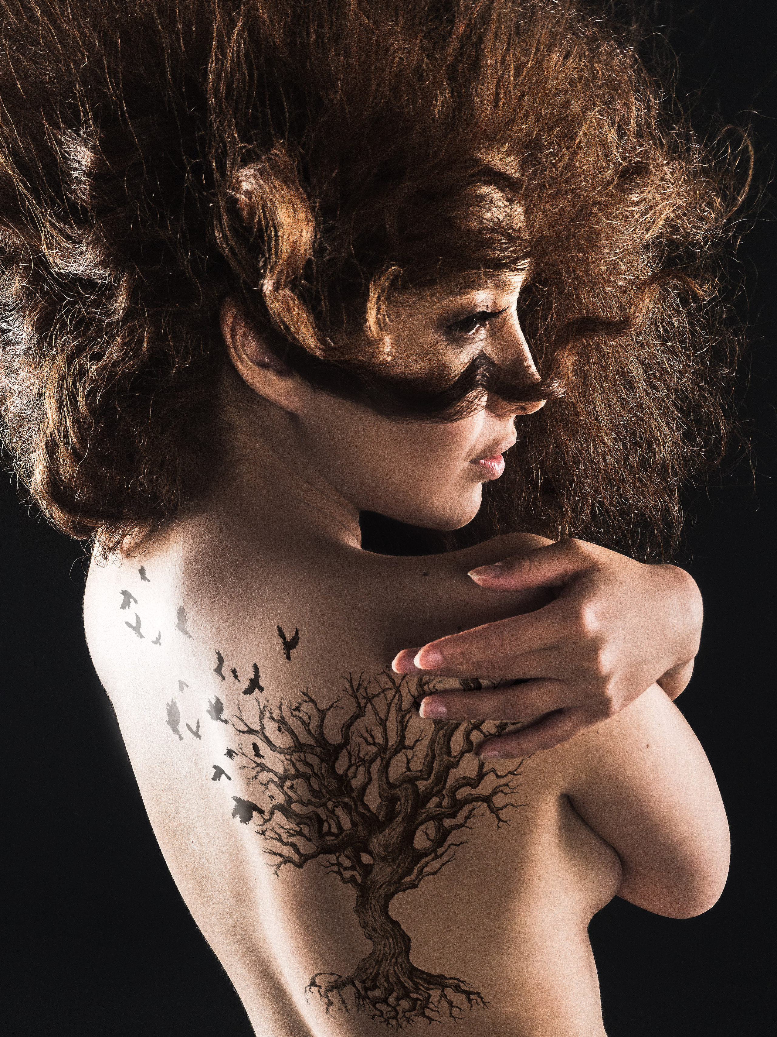 Художественный портрет. Фотограф Алексей Школдин. Новосибирск