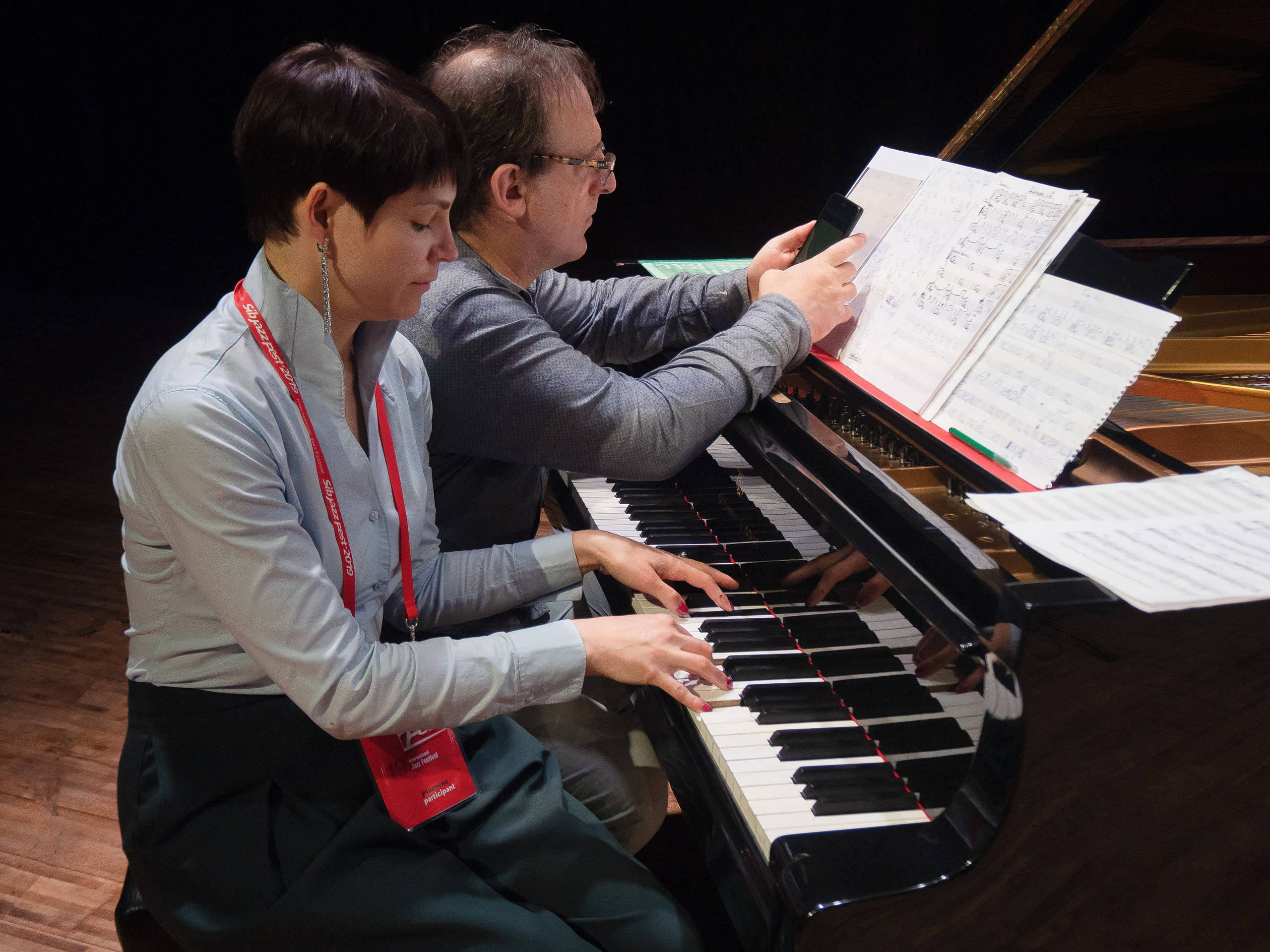 Карина Кожевникова, Лев Кушнир. SibJazzFest'19