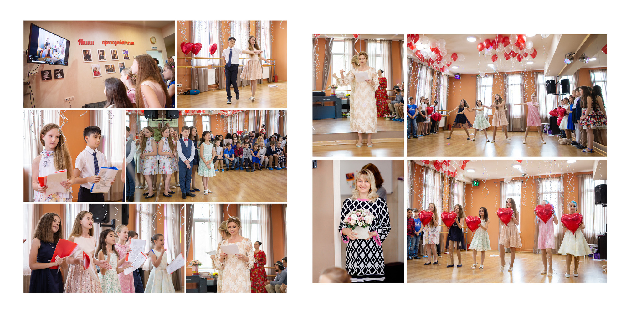 Выпускной альбом общей верстки для школы Mary club. Семейный и школьный фотограф в Москве Анна Ткач