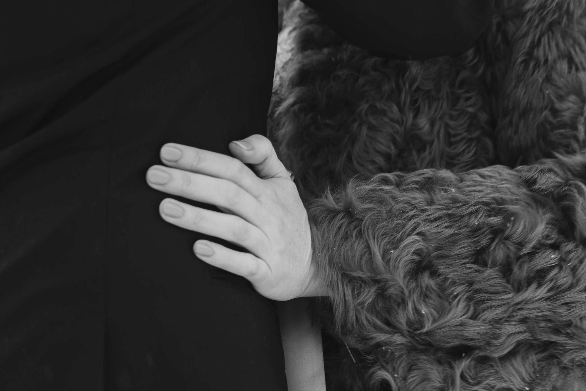 Свадебная фотопрогулка для беременной пары в Москве зимой. Семейный и школьный фотограф в Москве Анна Ткач