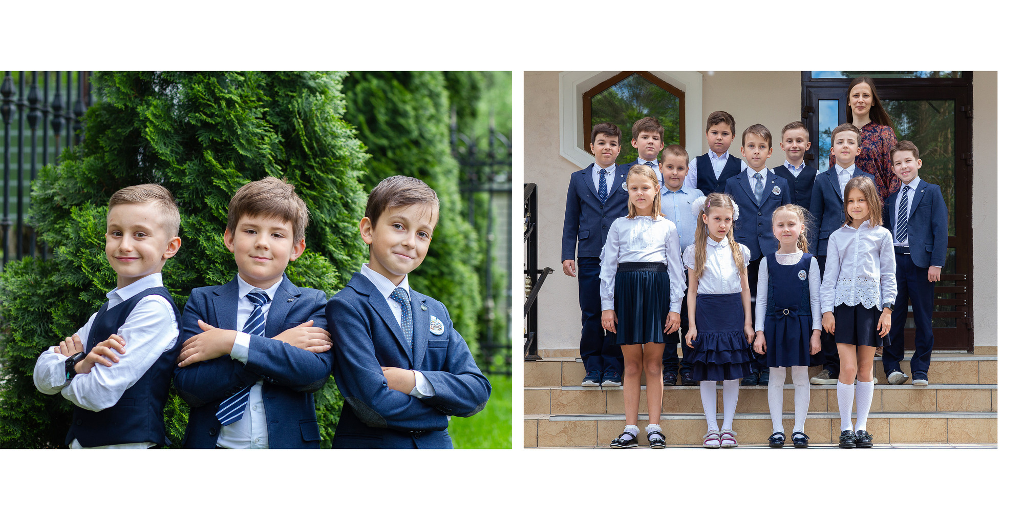 Индивидуальный альбом для школы на 3 разворота. Семейный и школьный фотограф в Москве Анна Ткач