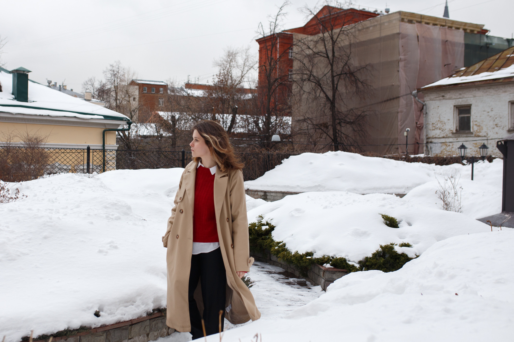 Фотопрогулка для девушки в районе Китай города в Москве. Семейный и школьный фотограф в Москве Анна Ткач