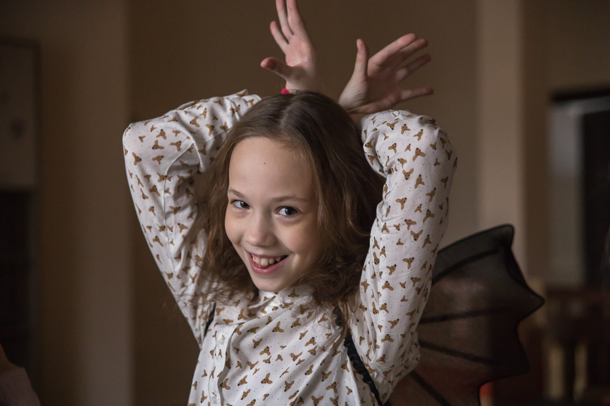 Домашняя репортажная съемка детского дня рождения в стиле Хэллоуин. Семейный и школьный фотограф в Москве Анна Ткач