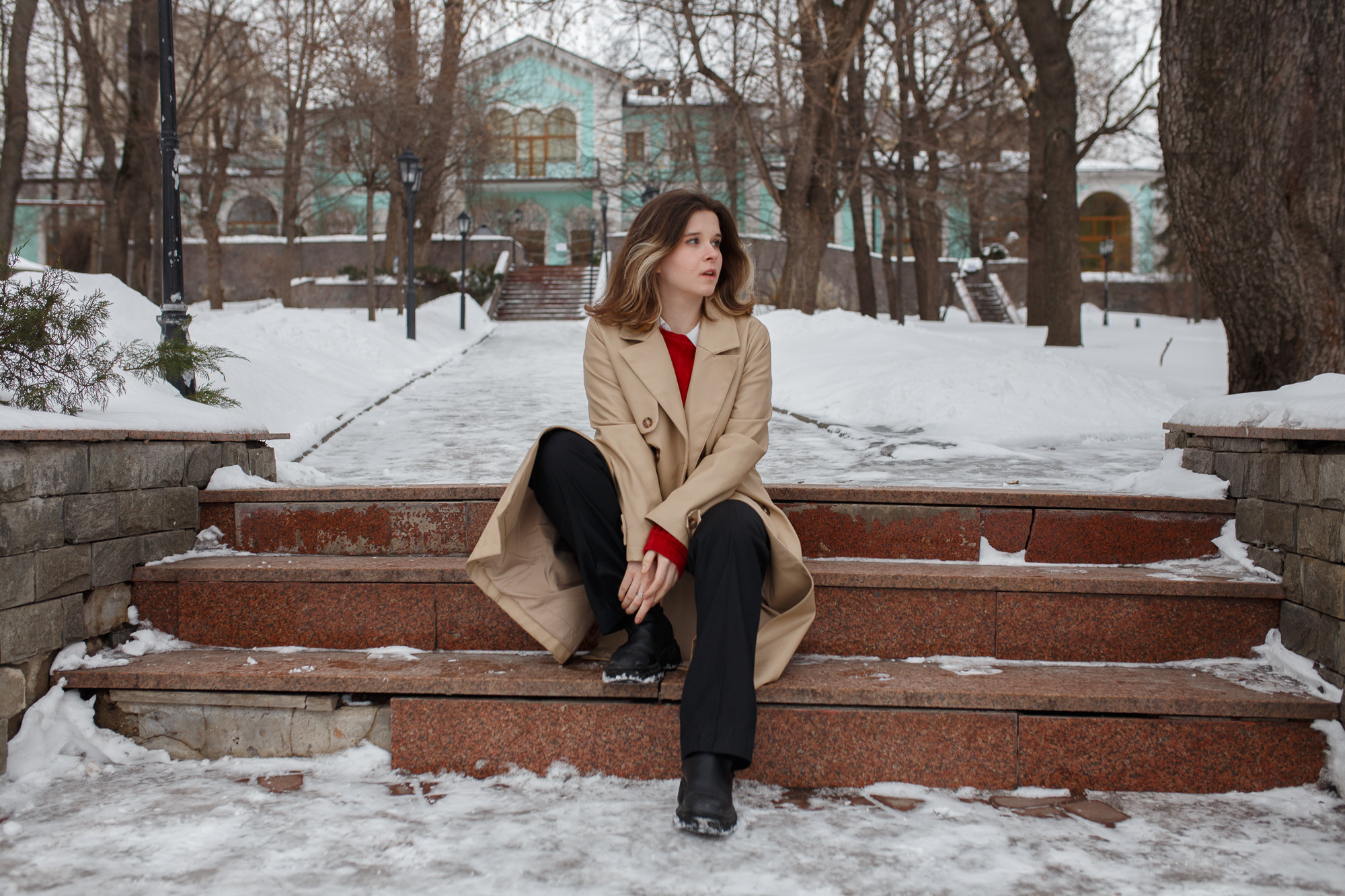 Фотопрогулка для девушки в районе Китай города в Москве. Семейный и школьный фотограф в Москве Анна Ткач