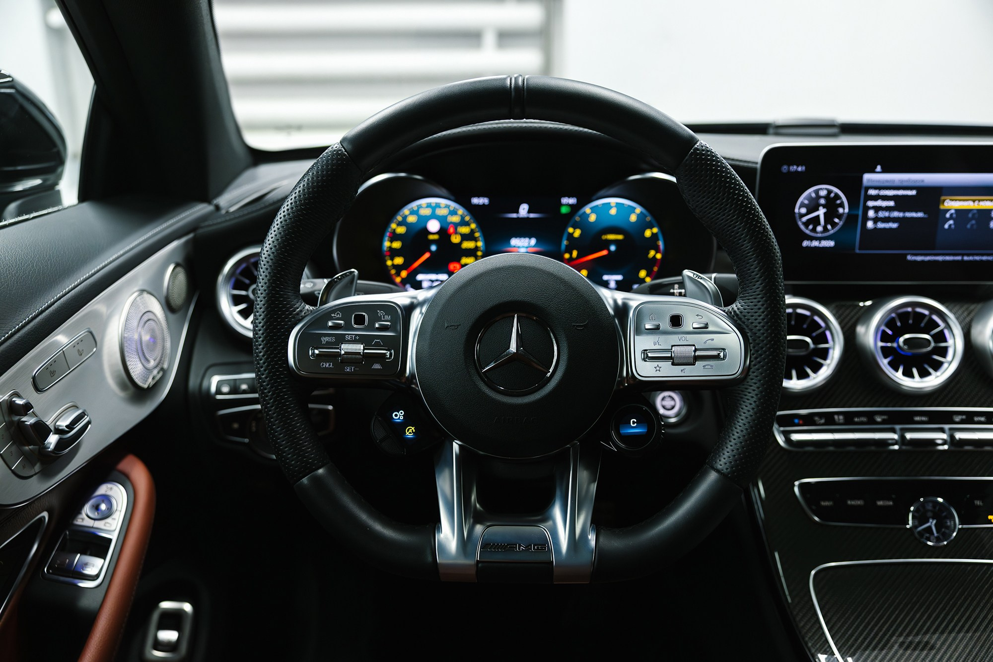 Mercedes-Benz C-класс AMG 2.0 AT, 2023, 9 450 км. Автосалон «Х-Авто»