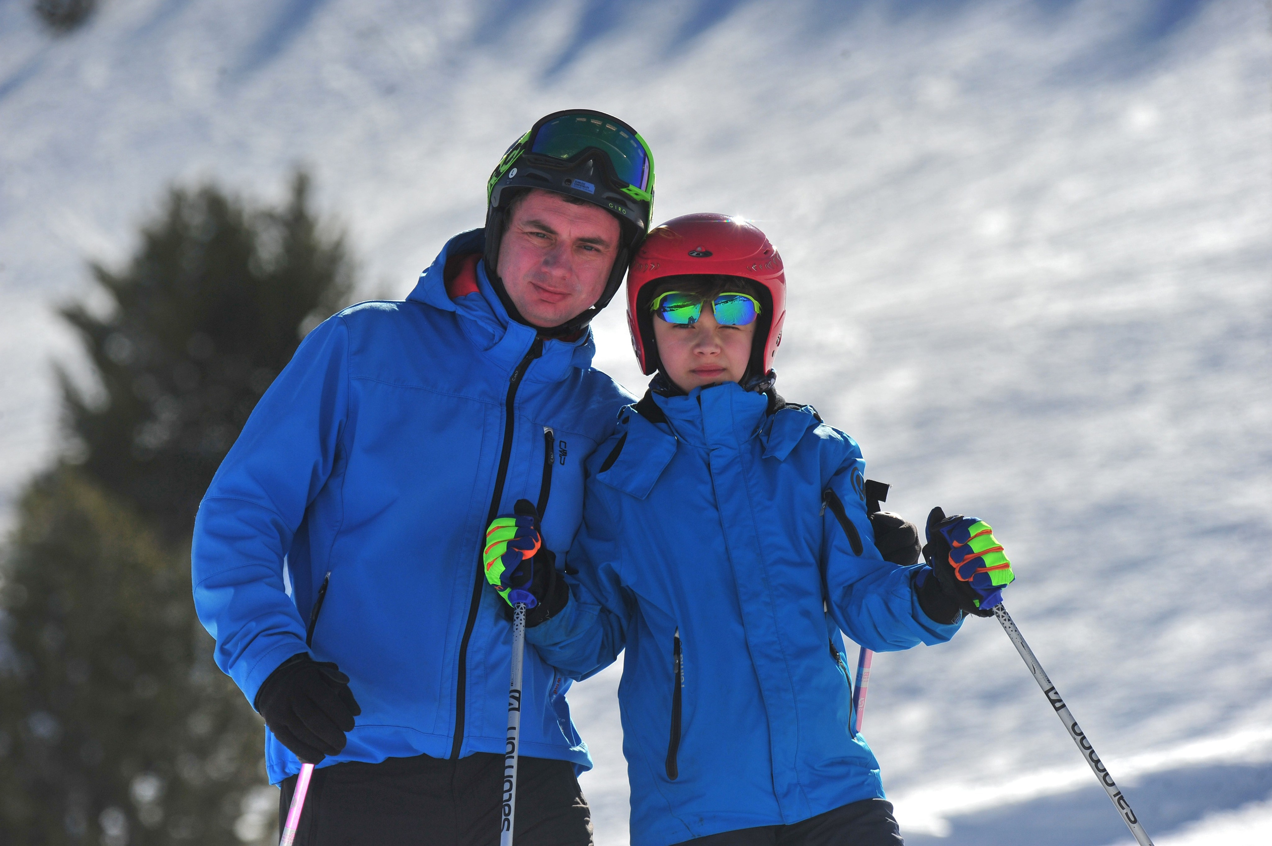 Огромная зона катания, трассы на любой вкус и цвет от зеленых до черных