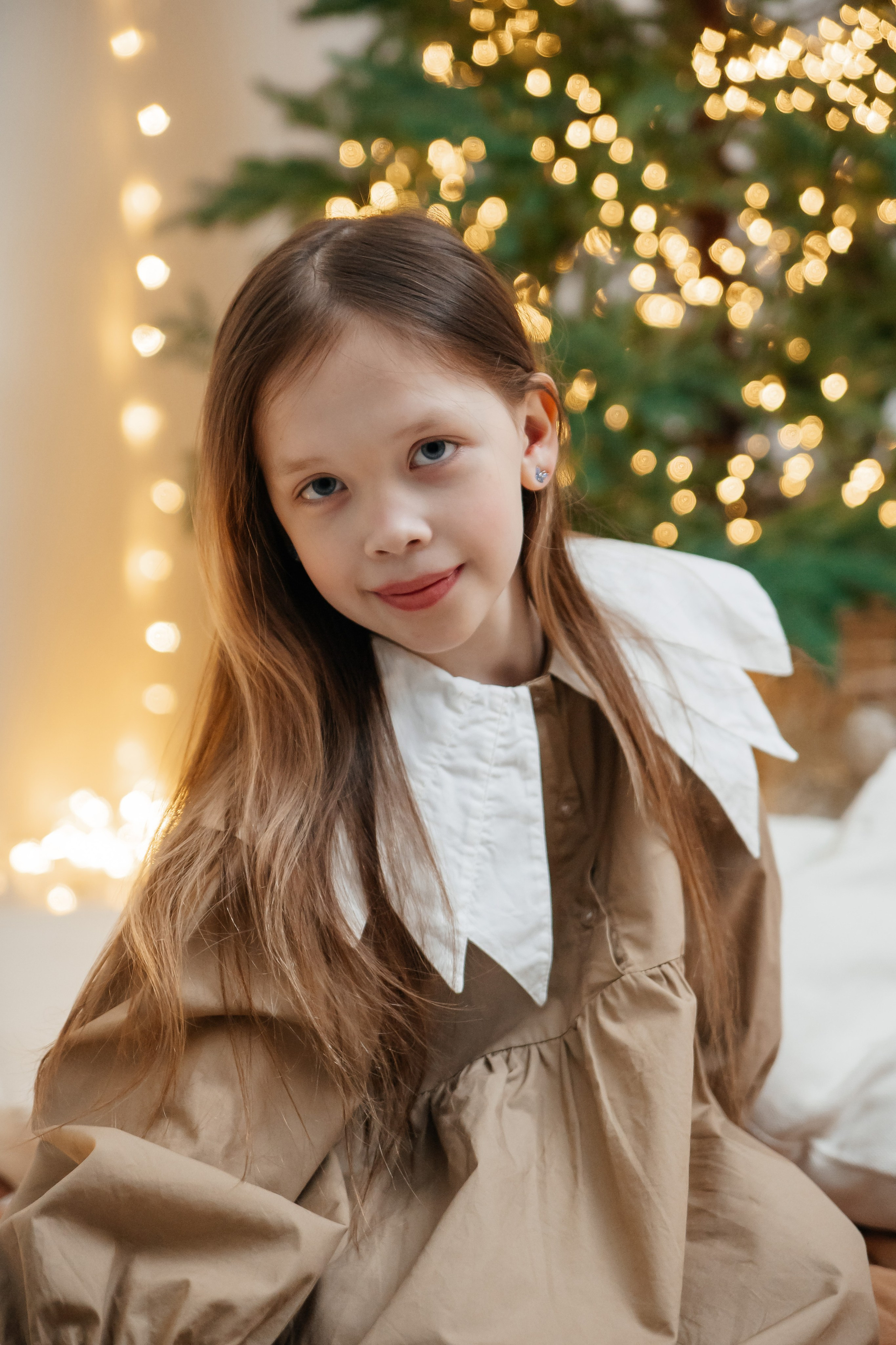 Новогодняя семейная фотосессия в студии. Свадебный, семейный фотограф, контент съёмка. Екатеринбург. Елена Граф