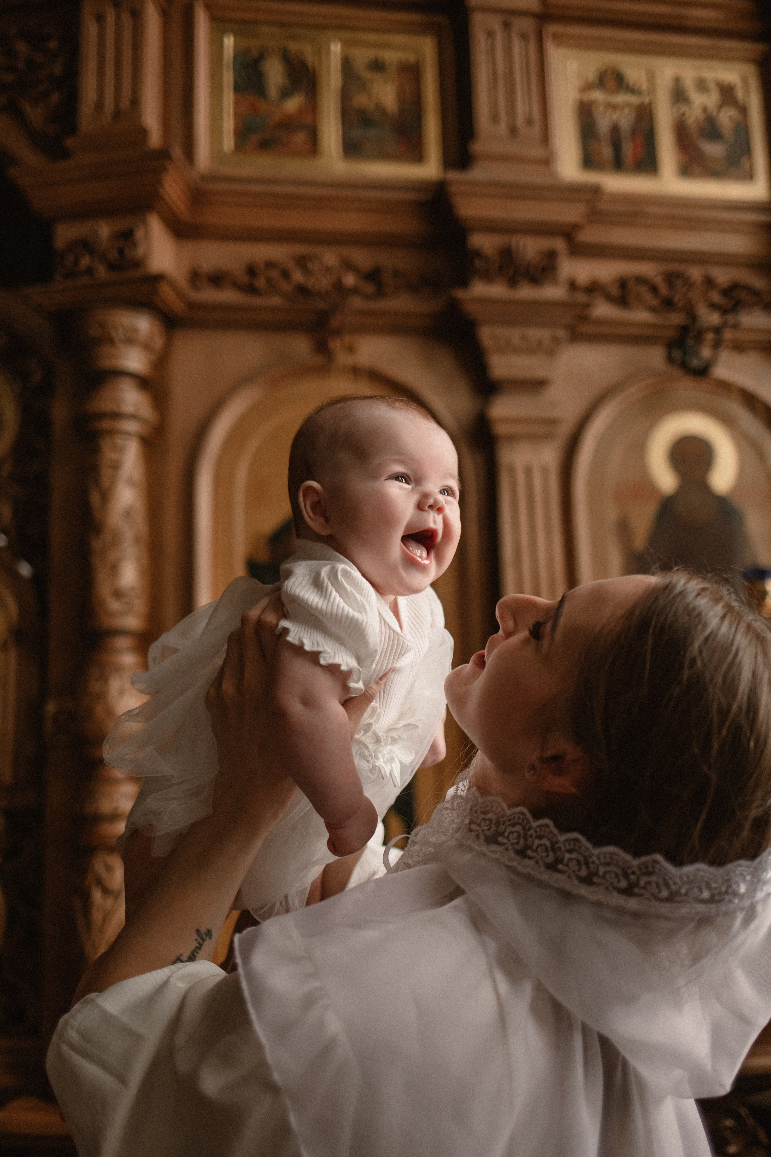 Крещение. Семейный и детский фотограф в Нижнем Новгороде Буслаева Мария