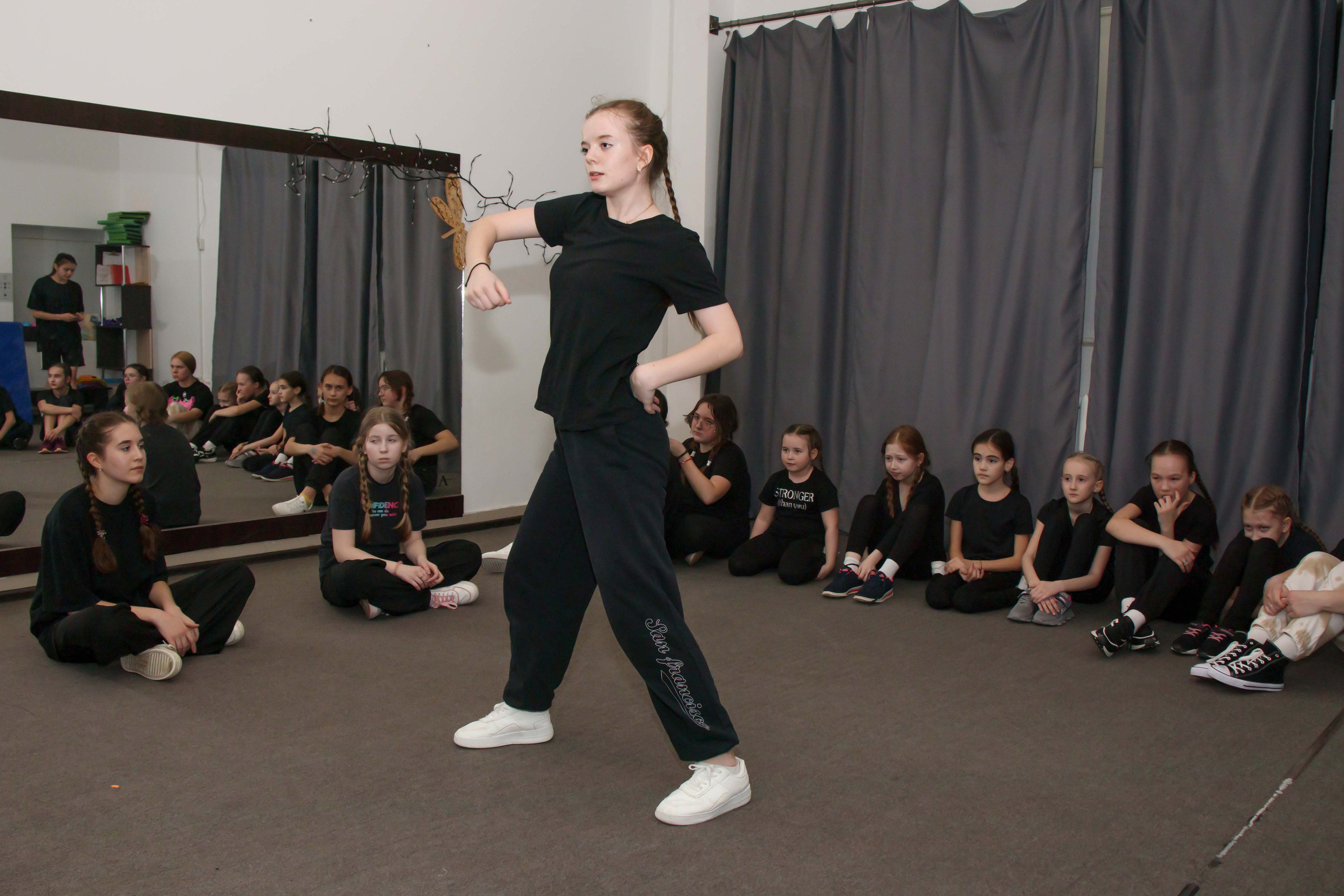 Тренировка в танц. школе. Репортажный Фотограф