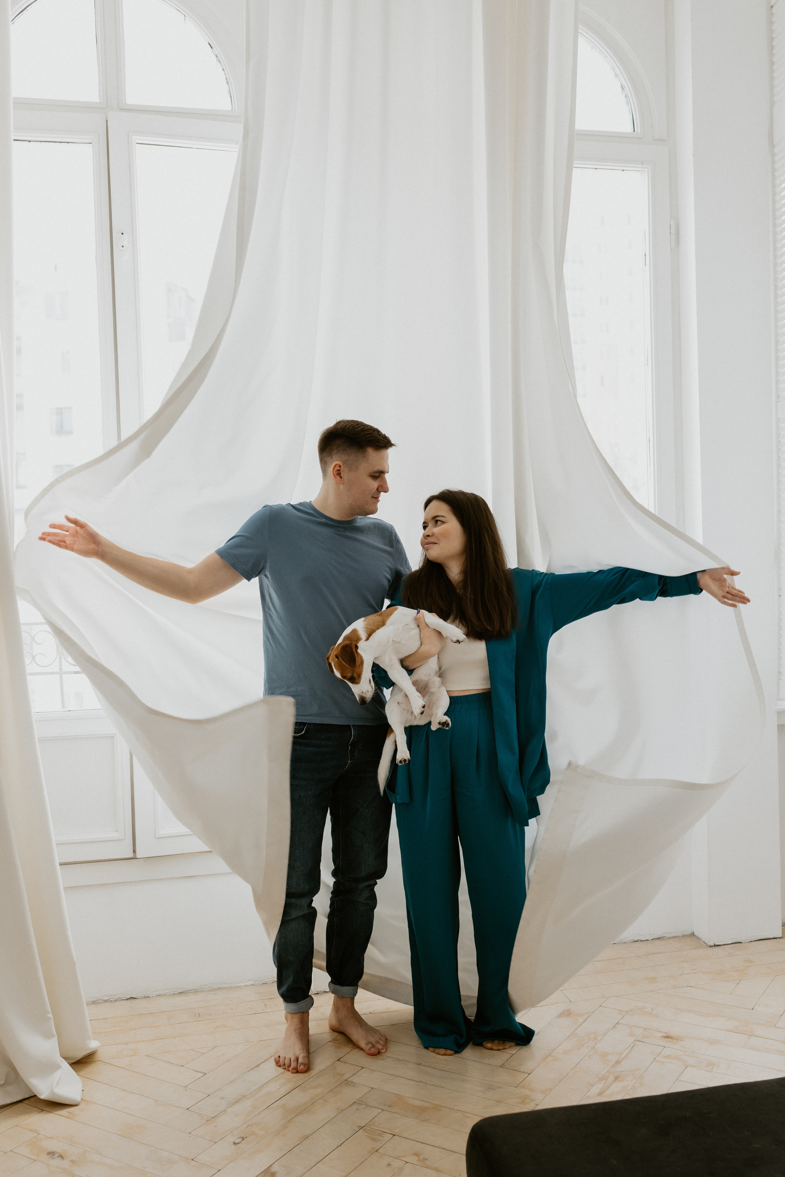 Счастливый мокрый нос. Свадебный фотограф в Москве и Екатеринбурге