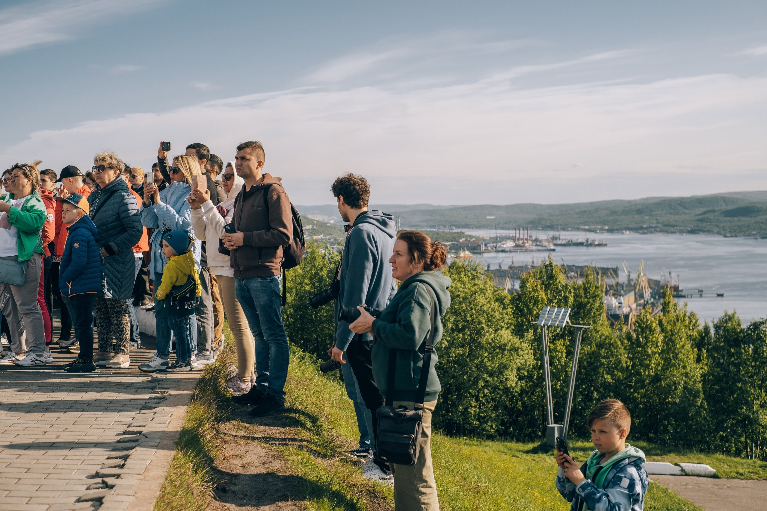 Репортаж церемонии «Путь Победы». Фотограф в Мурманске Полина Аленовская