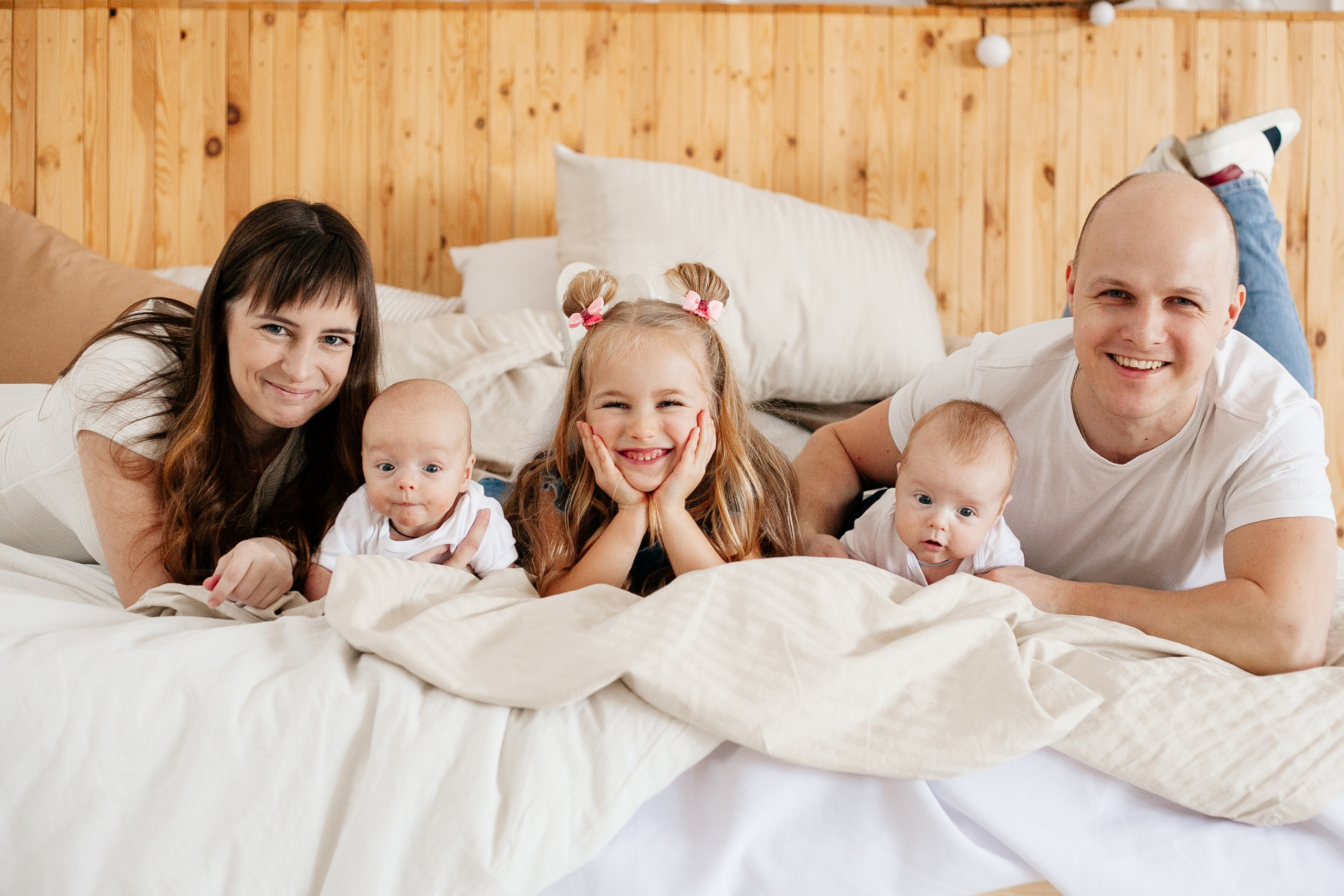 Большая семья. Фотограф Вероника Кольтеева