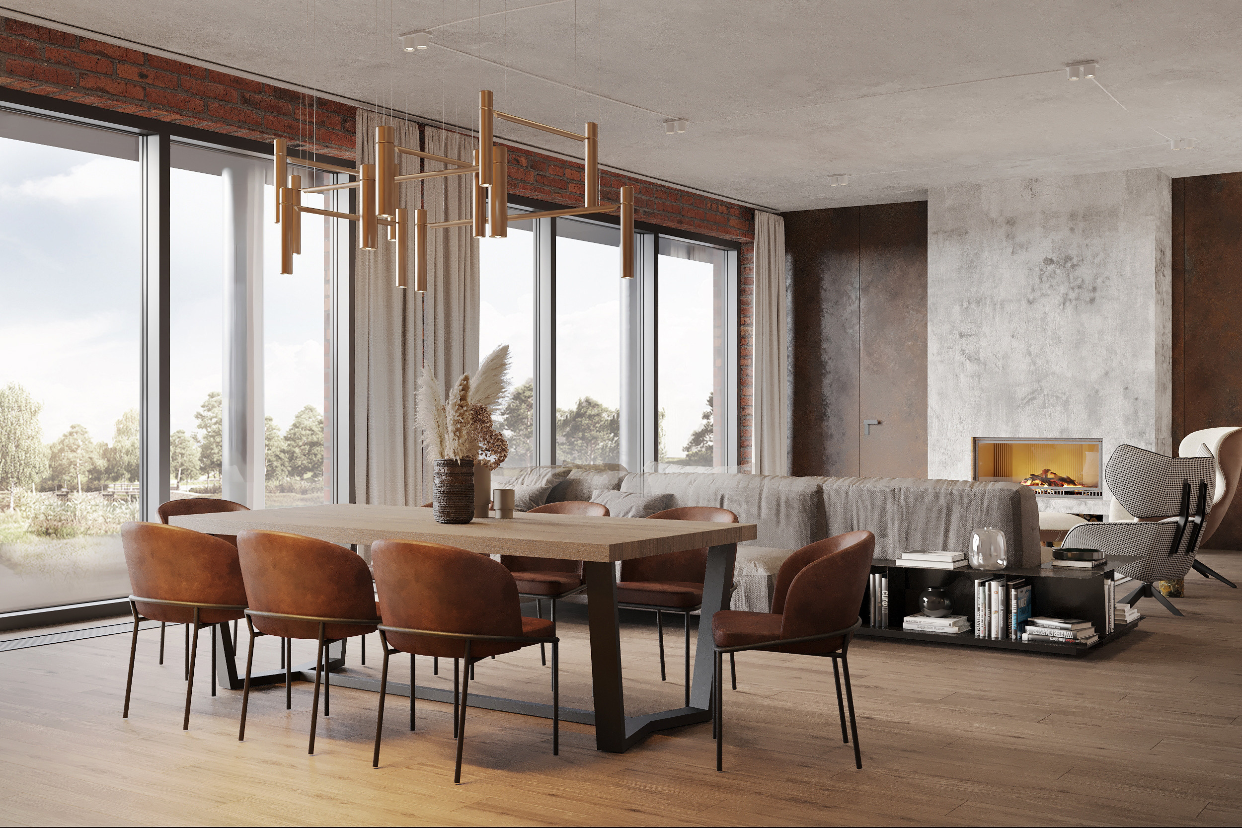 Загородный дом 700 кв. м. КП Киселево. Kod Interiors | Дизайнер интерьеров Кораблина Кристина