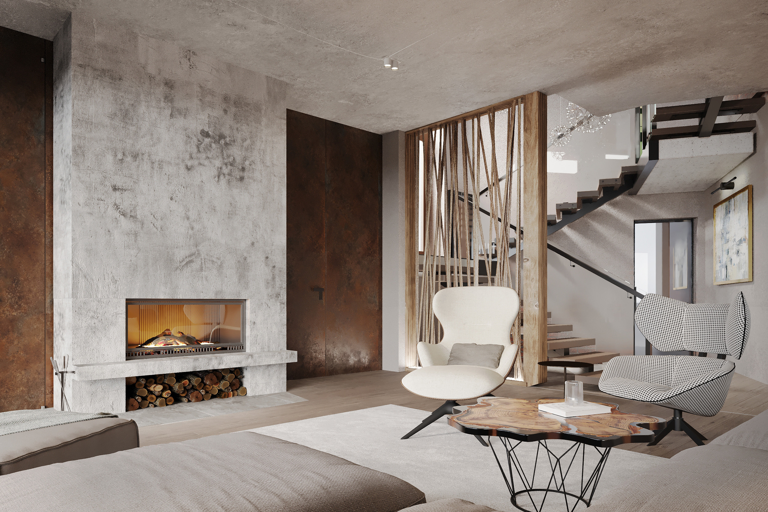 Загородный дом 700 кв. м. КП Киселево. Kod Interiors | Дизайнер интерьеров Кораблина Кристина