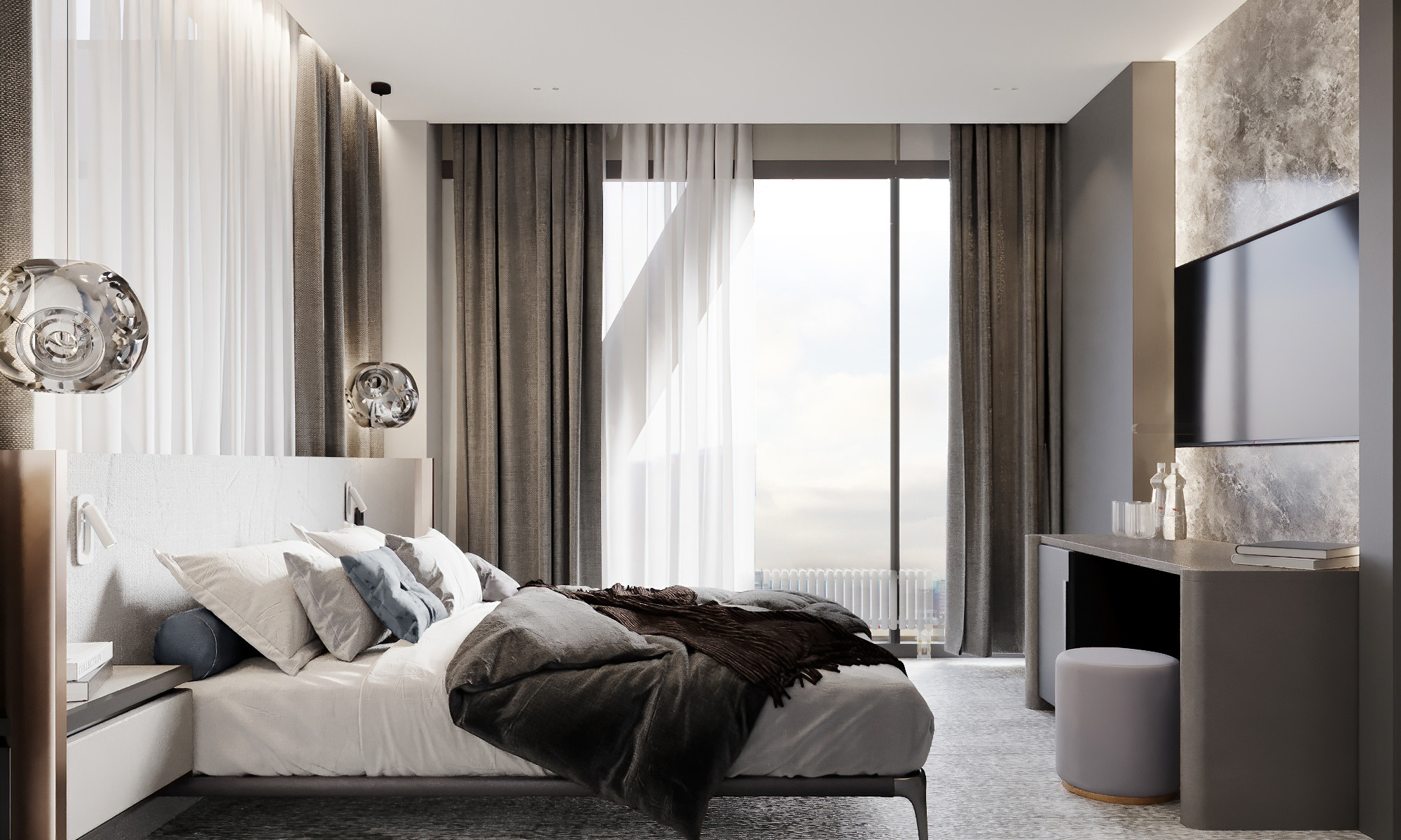 Проект интерьеров для сети отелей. Kod Interiors | Дизайнер интерьеров Кораблина Кристина