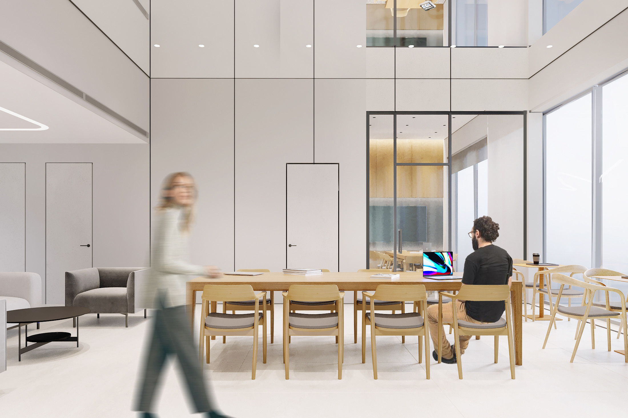 Офис продаж Tesla Connect. Kod Interiors | Дизайнер интерьеров Кораблина Кристина