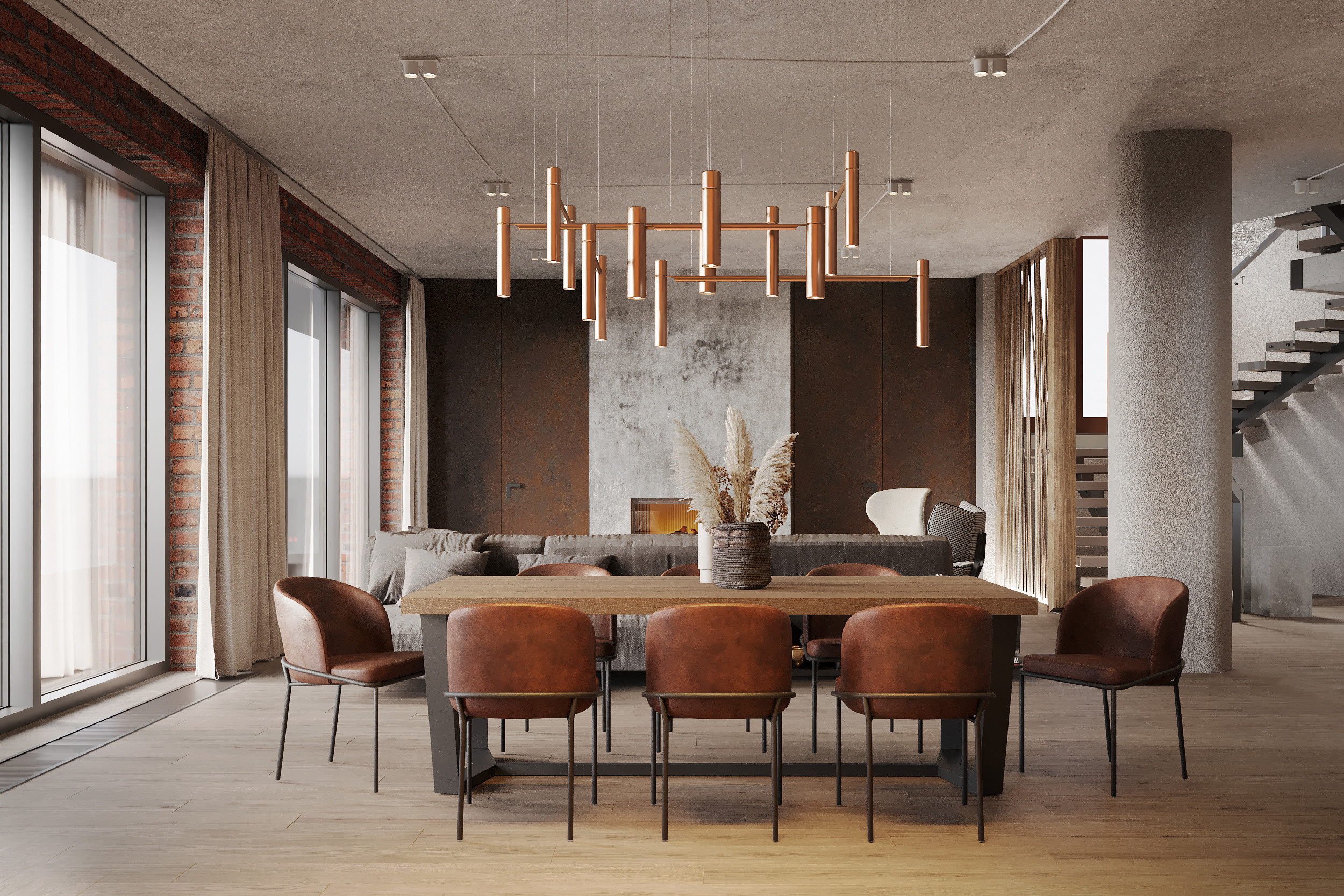 Загородный дом 700 кв. м. КП Киселево. Kod Interiors | Дизайнер интерьеров Кораблина Кристина