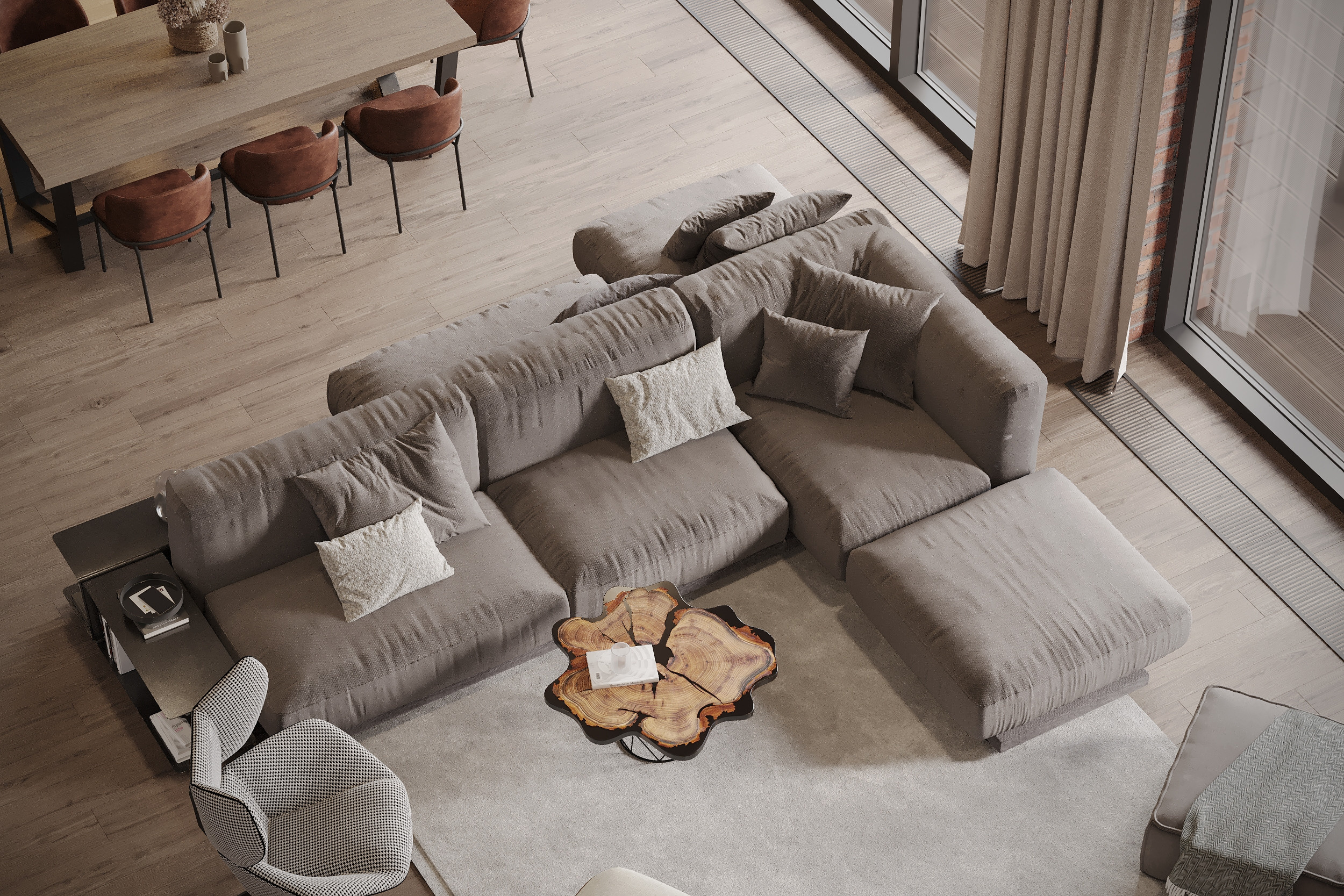 Загородный дом 700 кв. м. КП Киселево. Kod Interiors | Дизайнер интерьеров Кораблина Кристина