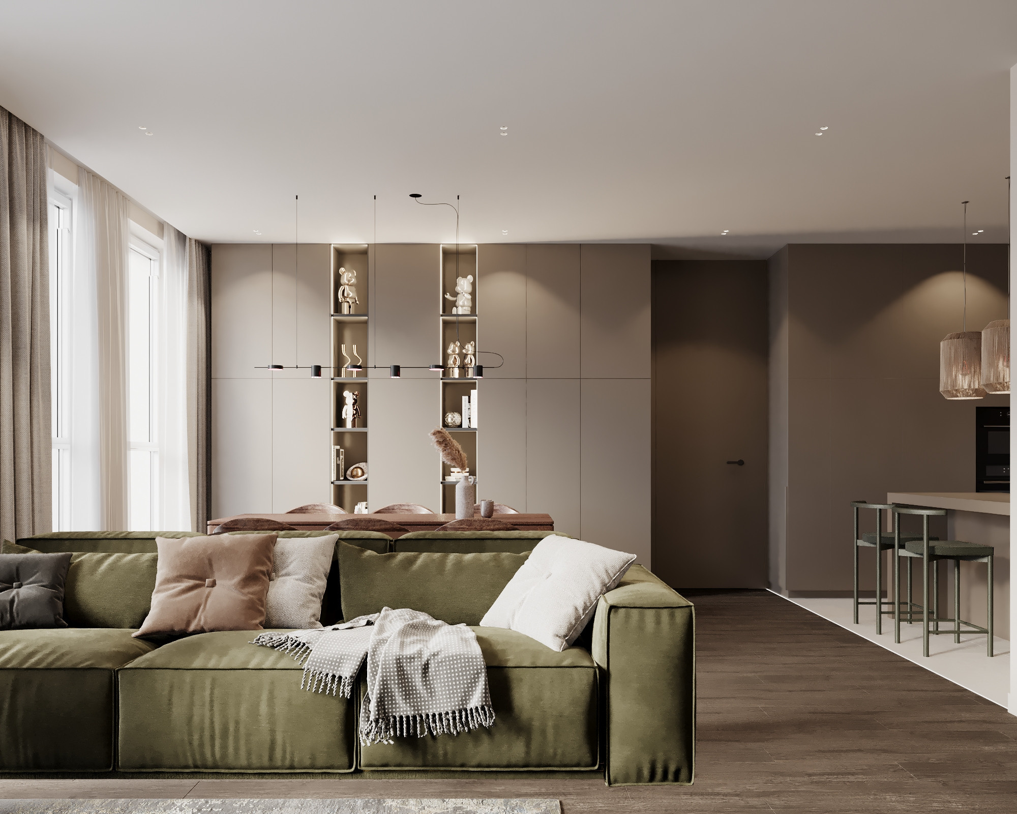 ЖК Хорошевская. Kod Interiors | Дизайнер интерьеров Кораблина Кристина