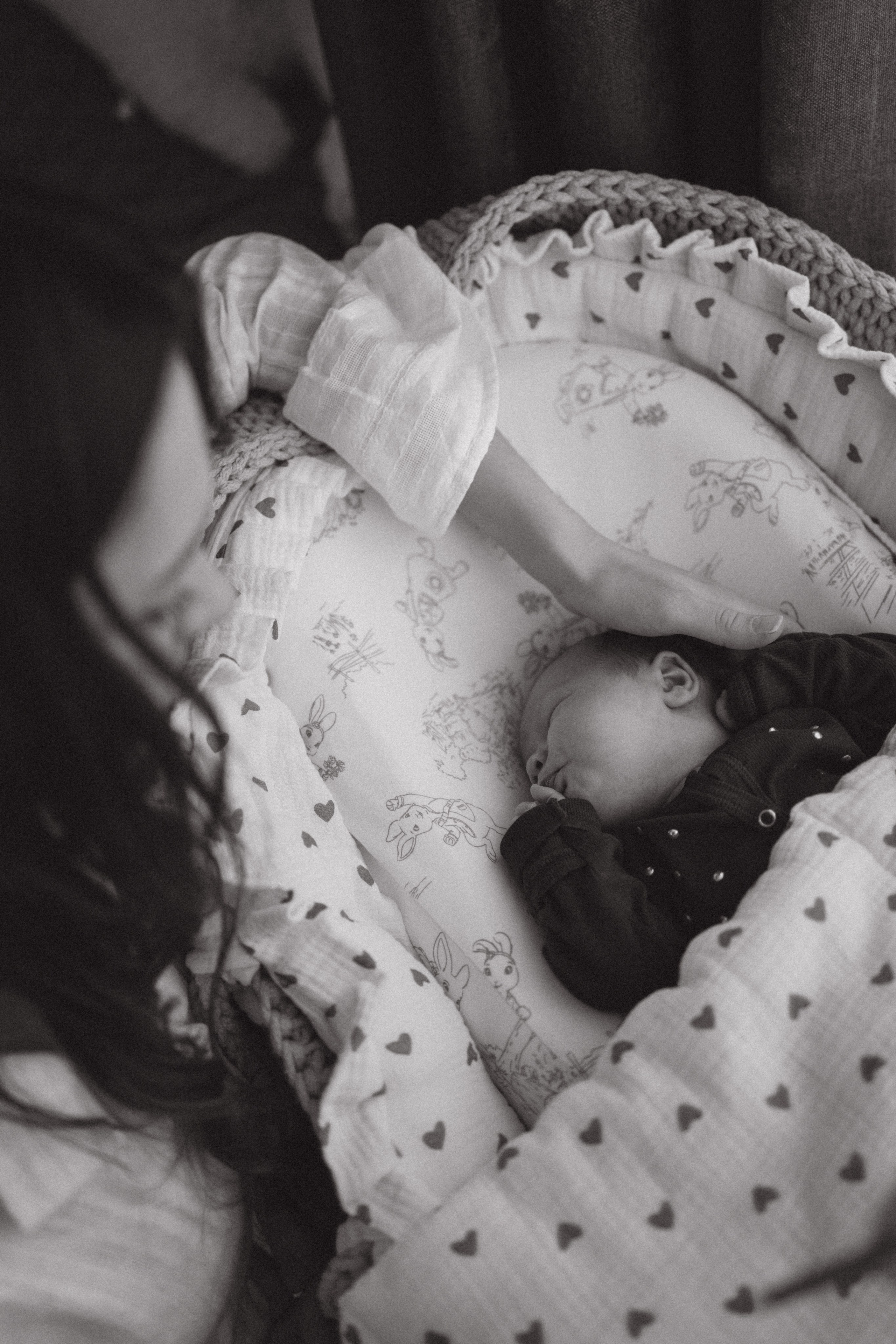 Маленькая кроха Есения. Семейный фотограф в Москве Анастасия Шалда