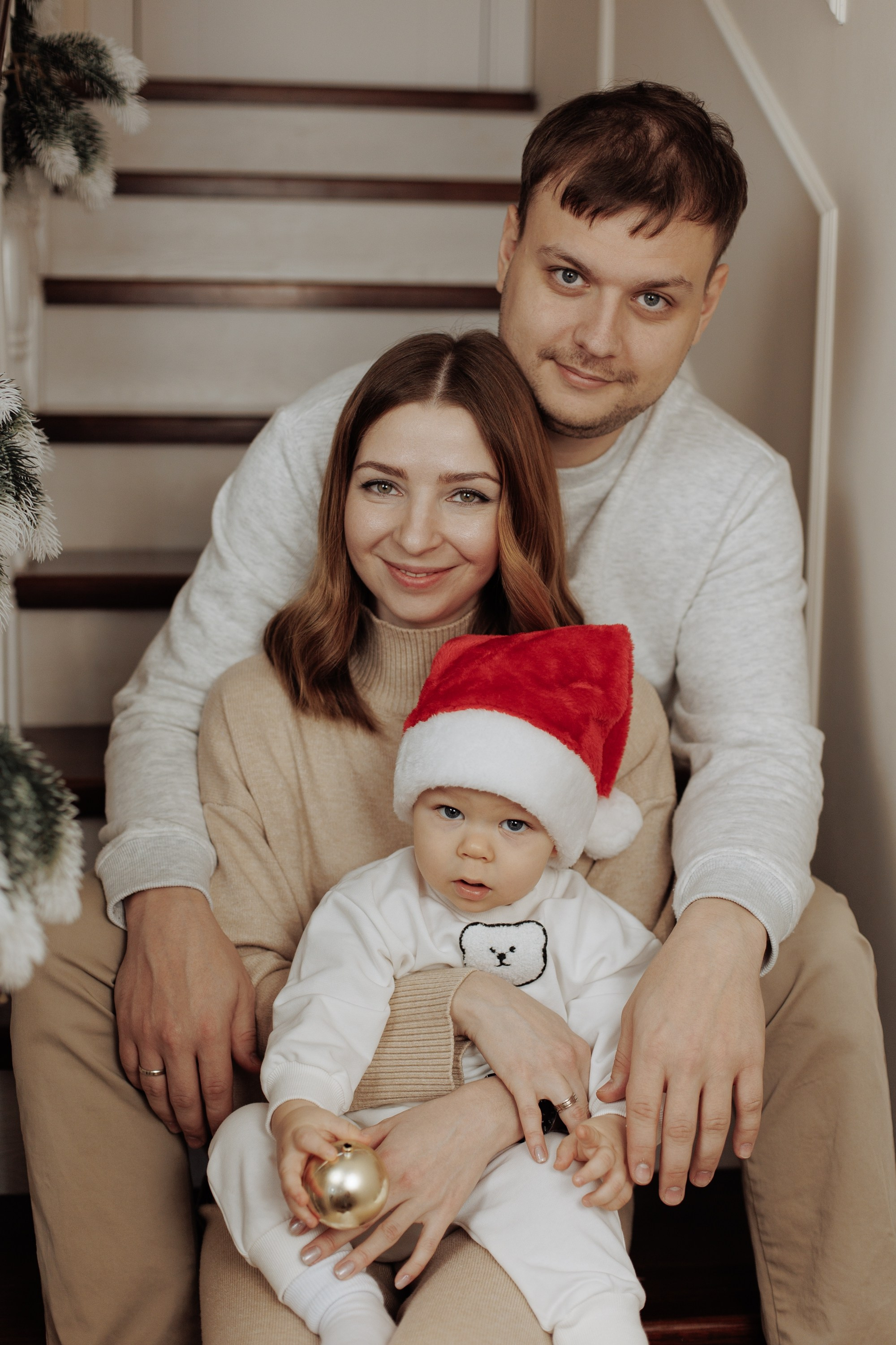 Семейная фотосессия «студия». Свадебный фотограф