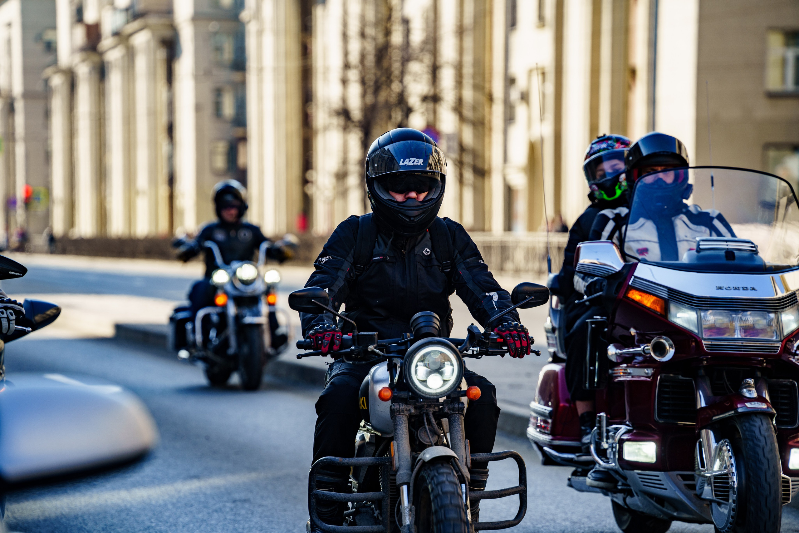 Прохват мотоклуба Norman Riders ч.1. Концертный и репортажный фотограф в Санкт-Петербурге Слава Пахомов