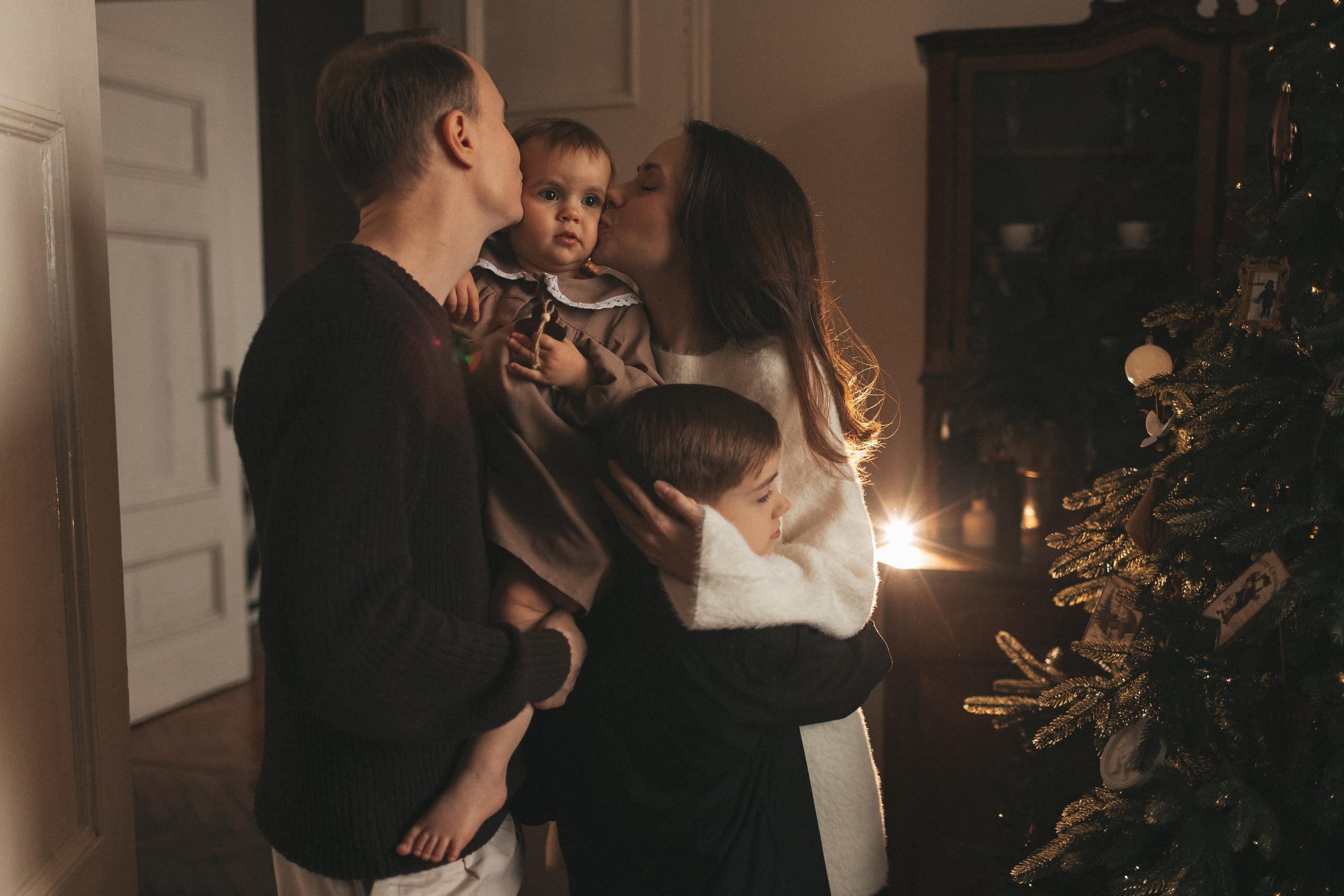 Новогоднее волшебство. Семейный фотограф в Москве