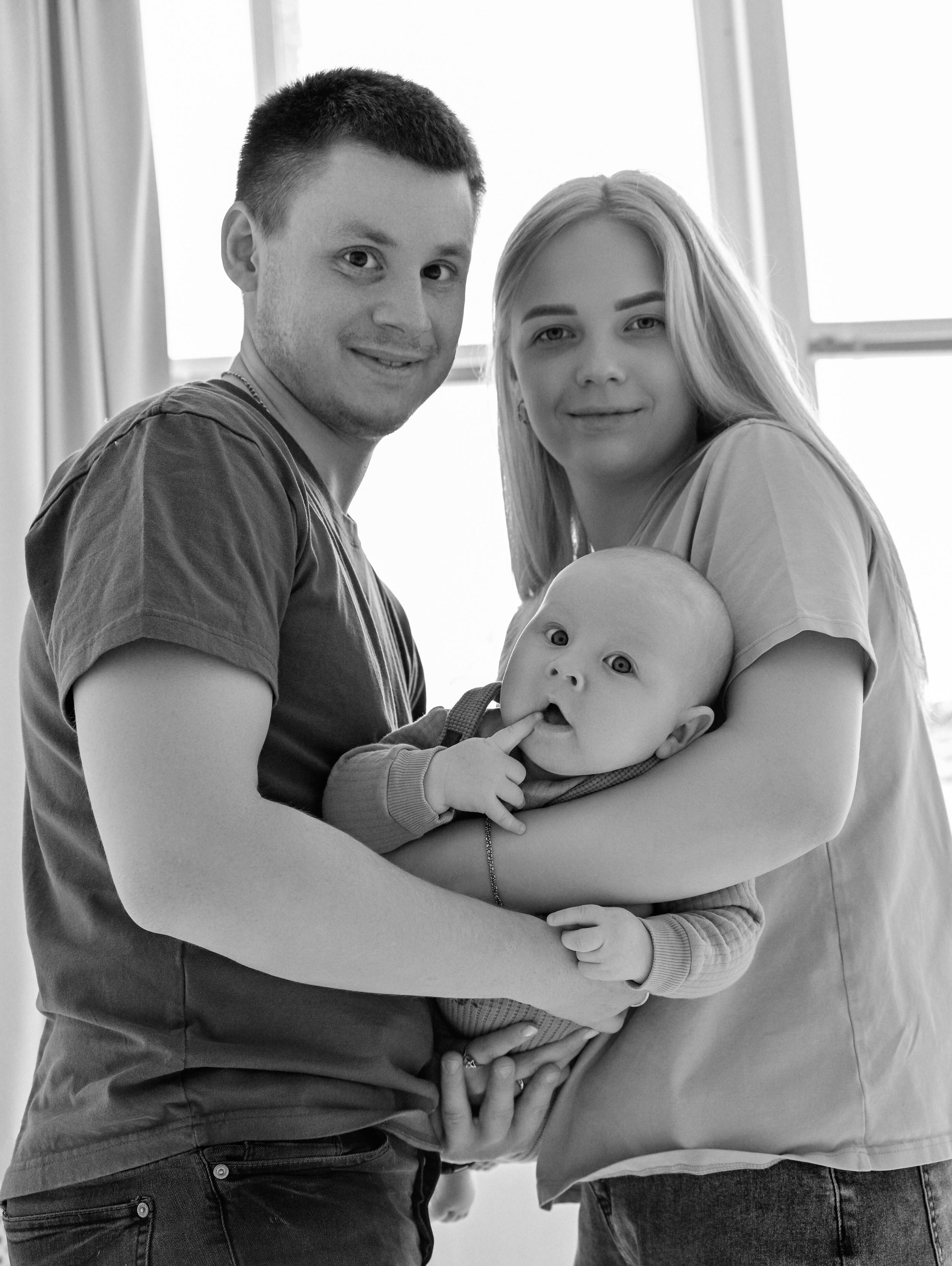 Мишка и семья. Юлия Чайко, фотограф в Минске